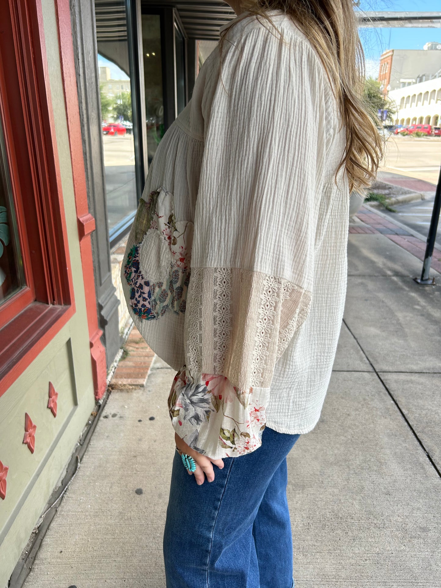 Patricia Flower Top