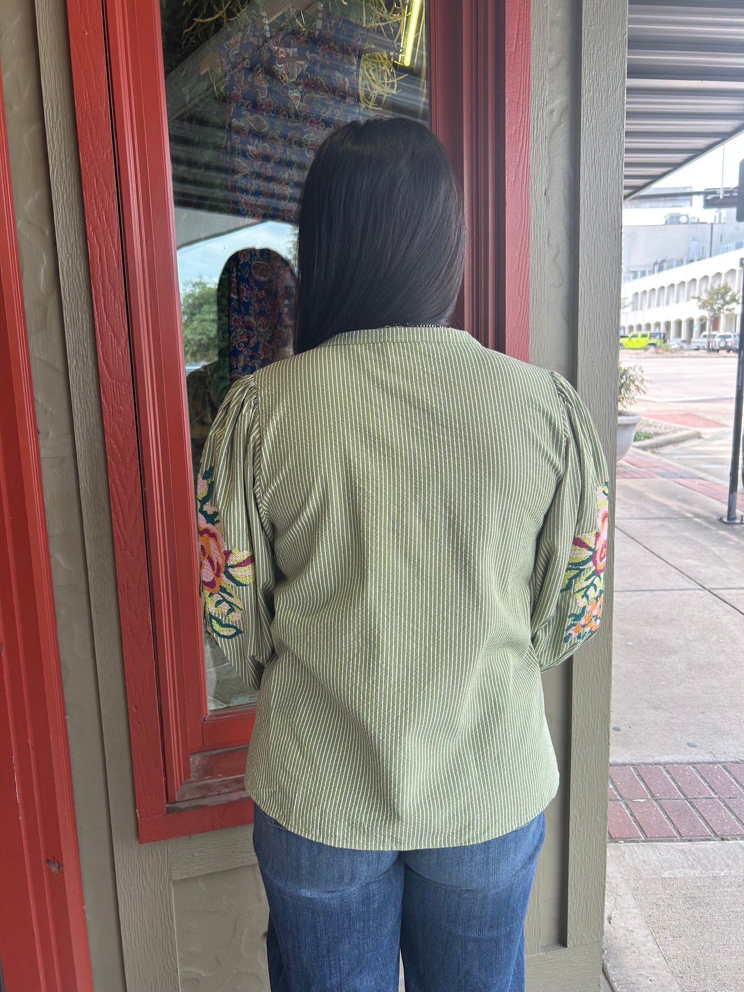Tanzi Top - Olive