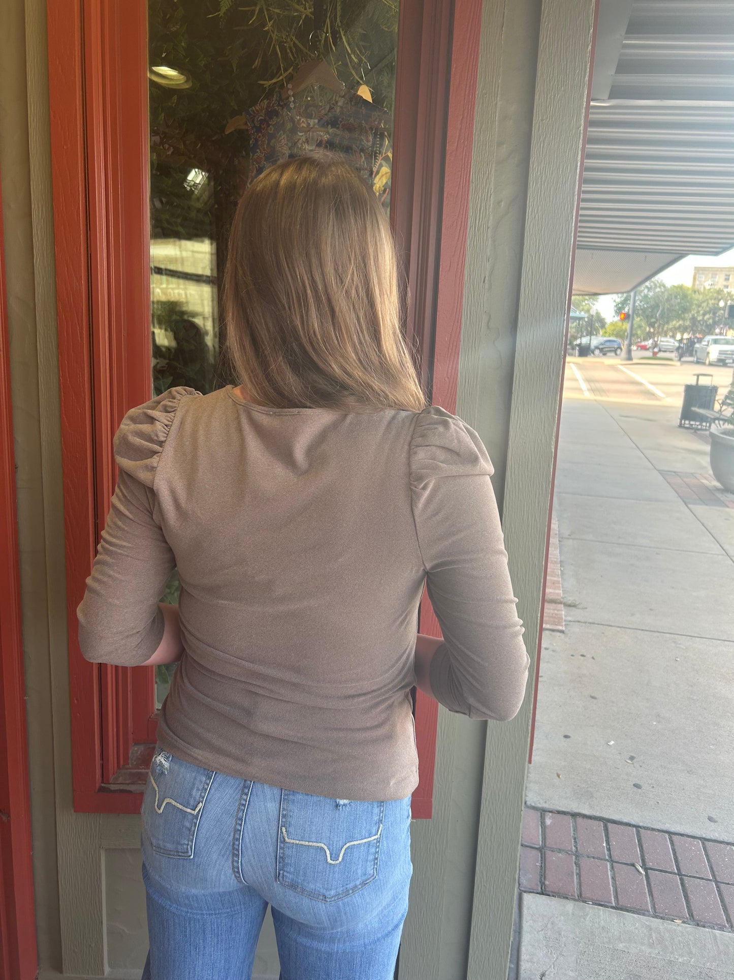 Basic But Better Top - Brown