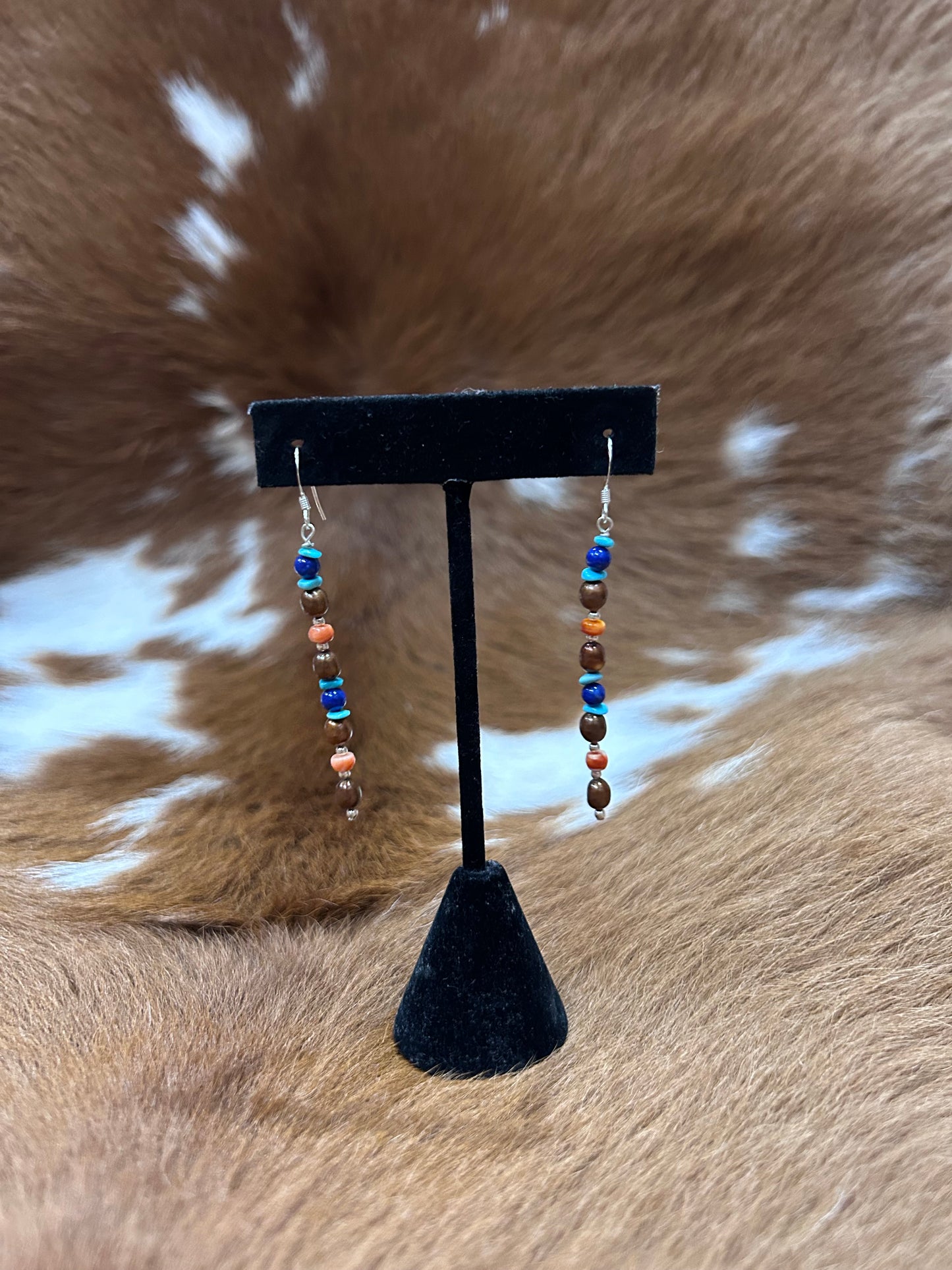 Beaded Stick Earrings