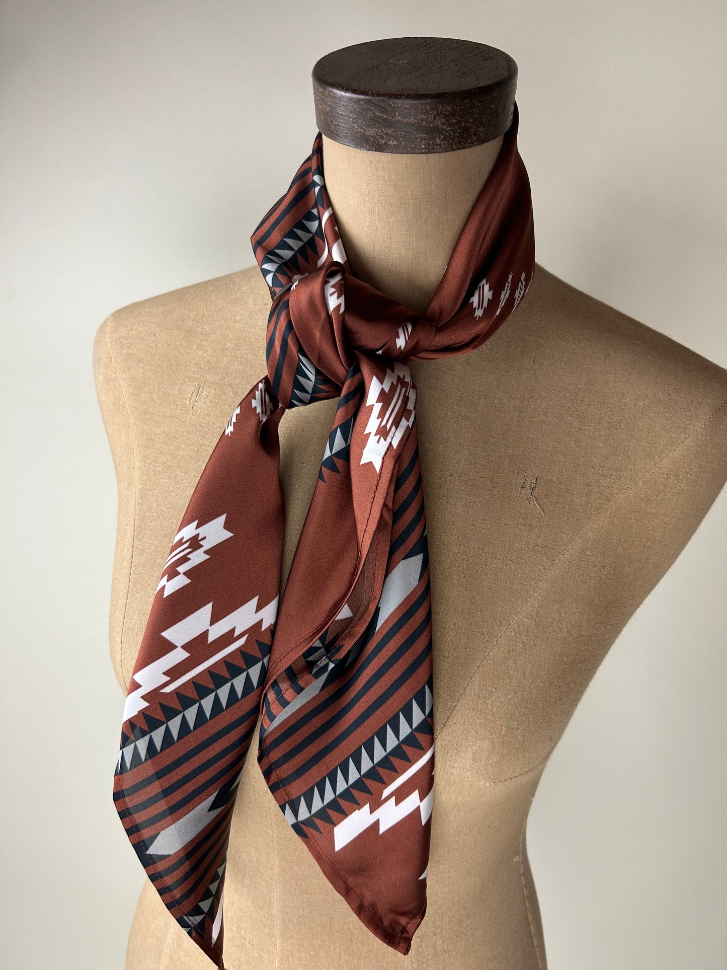 Copper Aztec Wild Rag