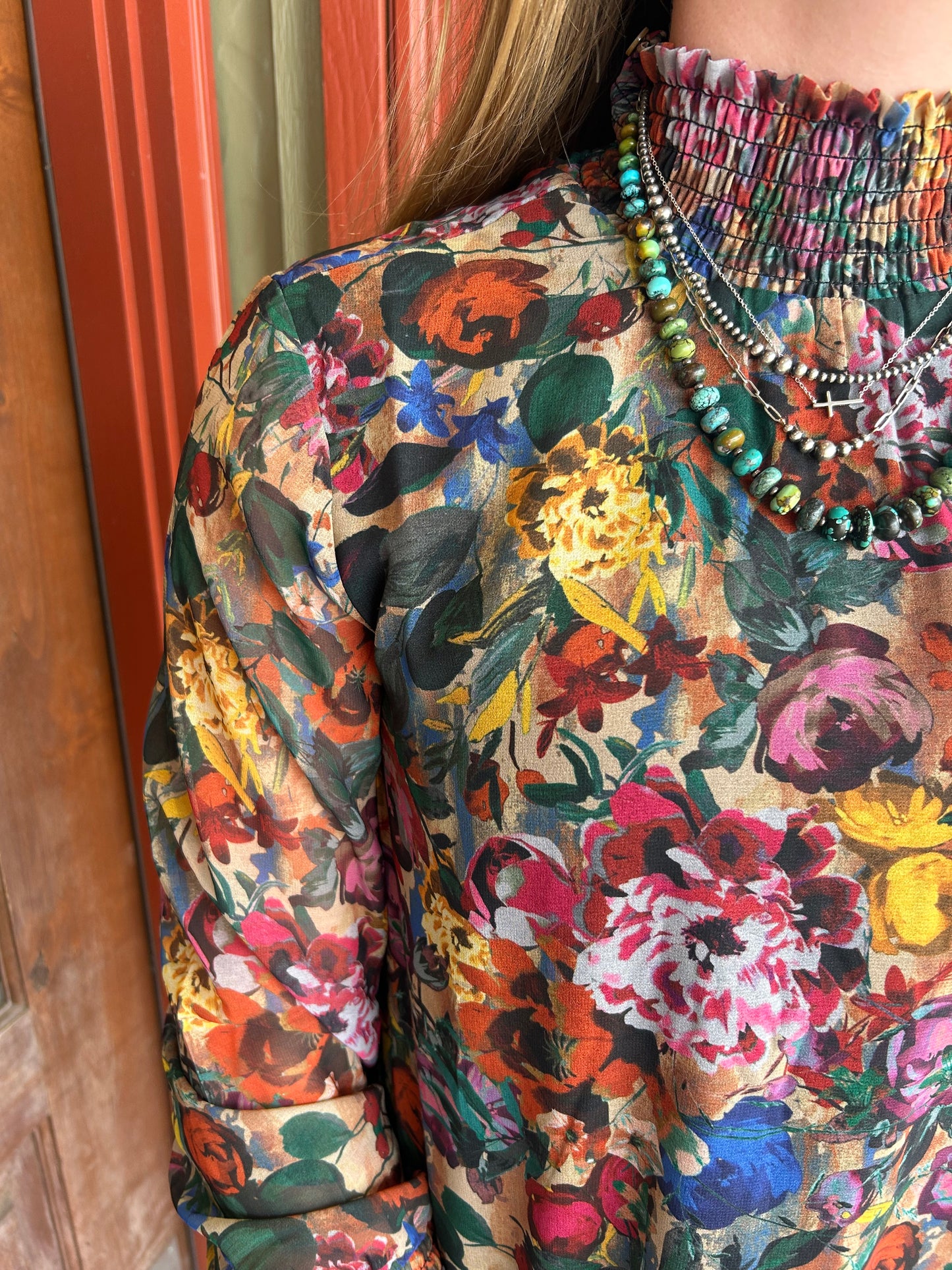Fall Floral Top