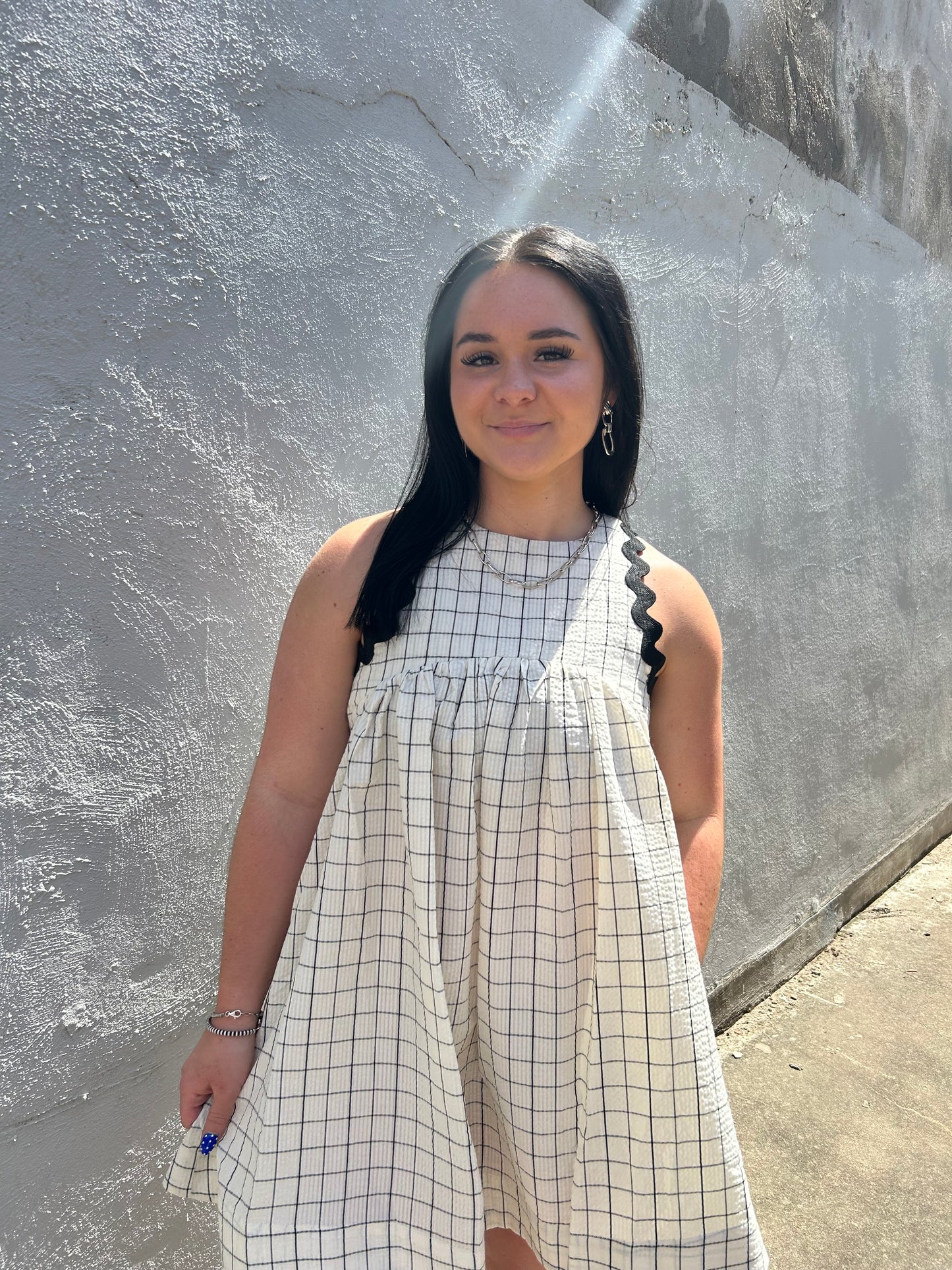 Gridline Dress