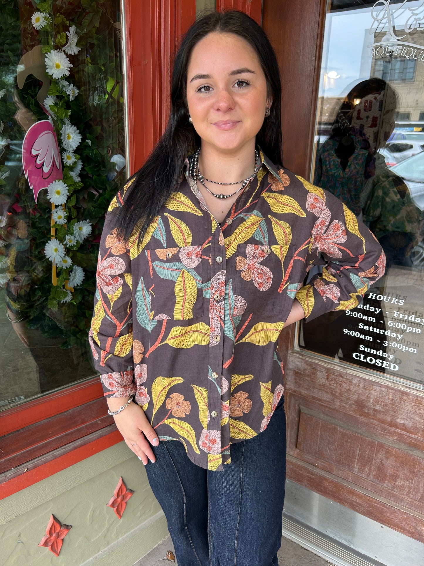 Floral Camp Shirt