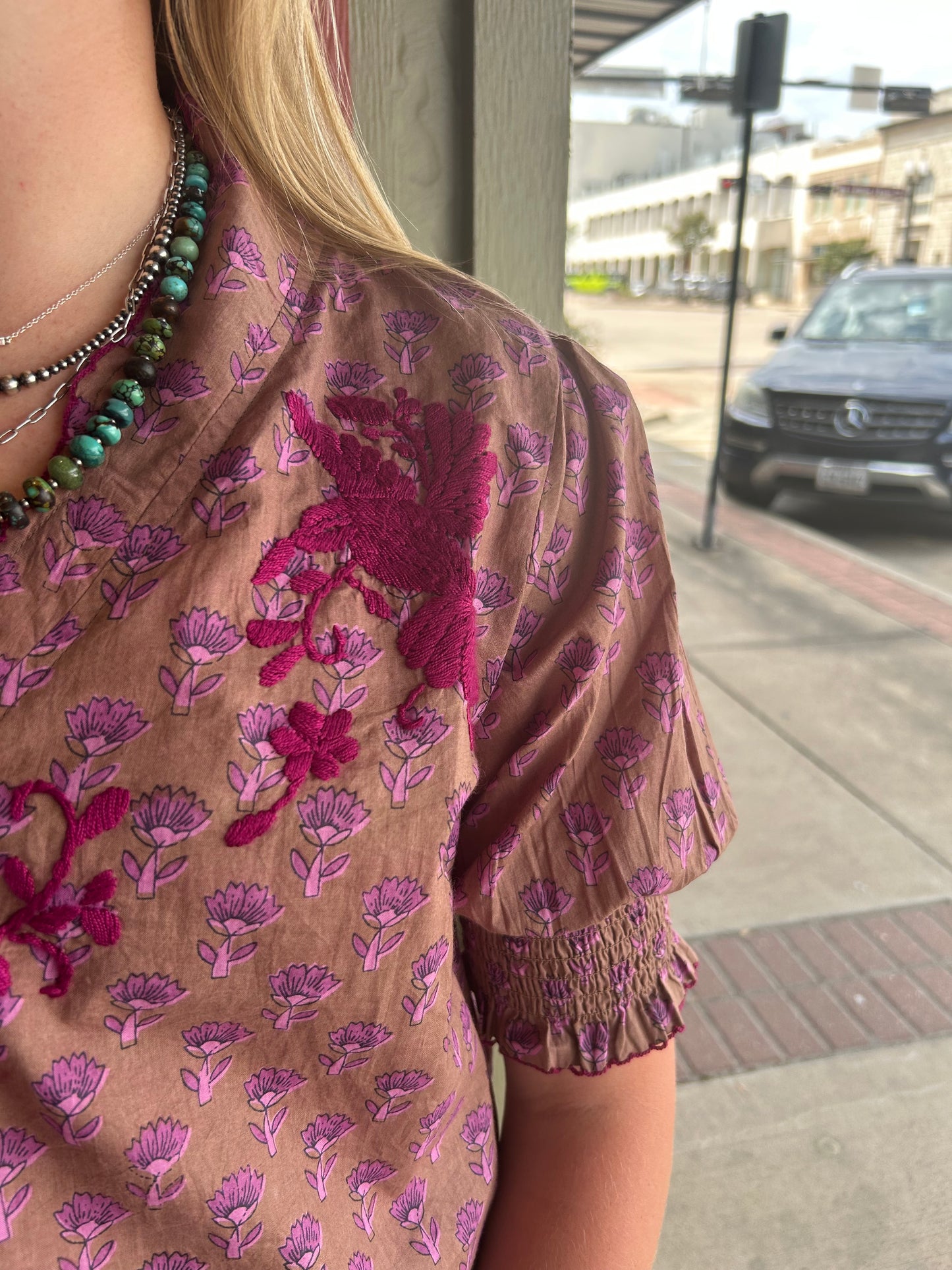 Elenor Top - Plum