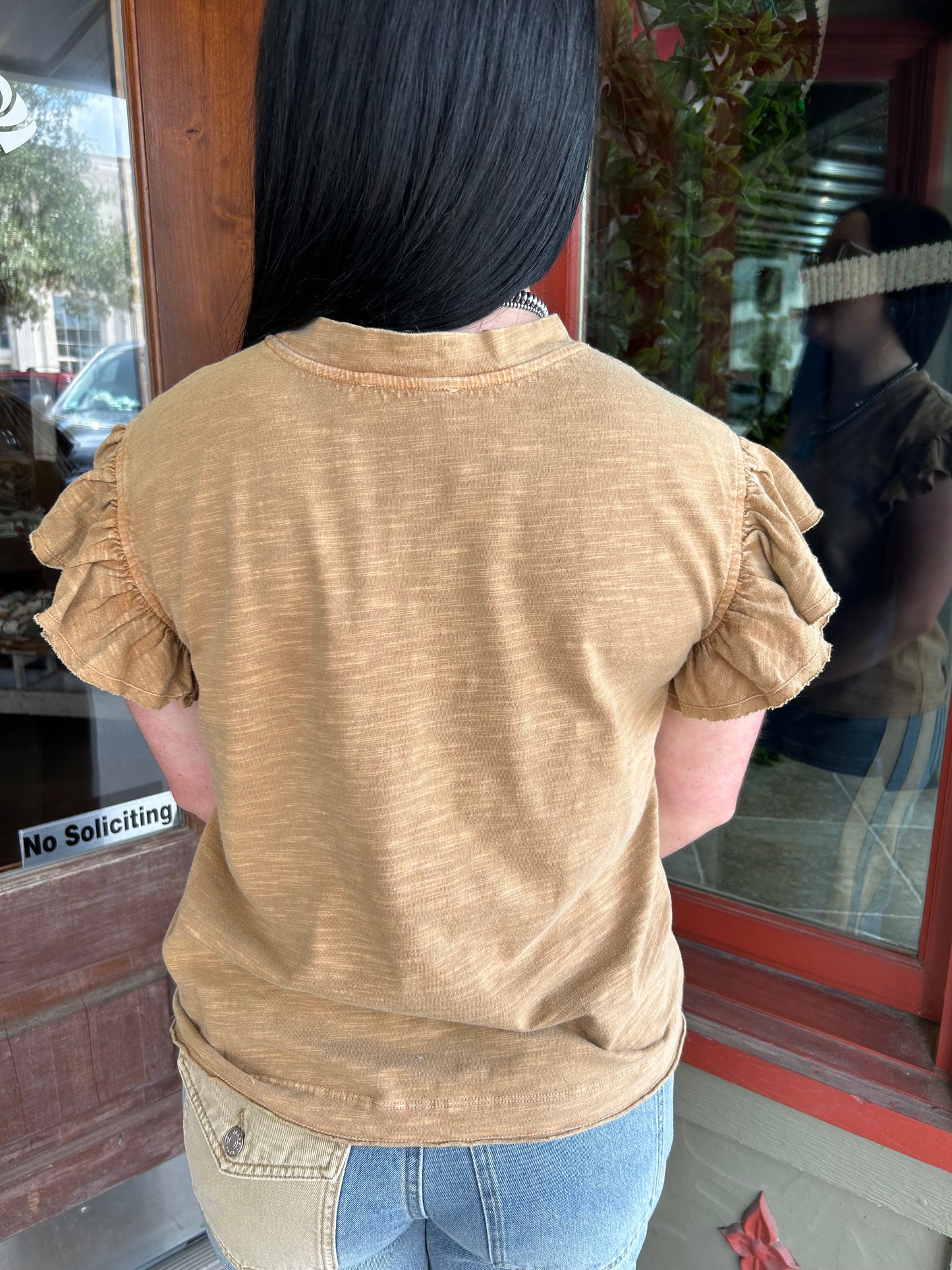 Loni Top - Camel
