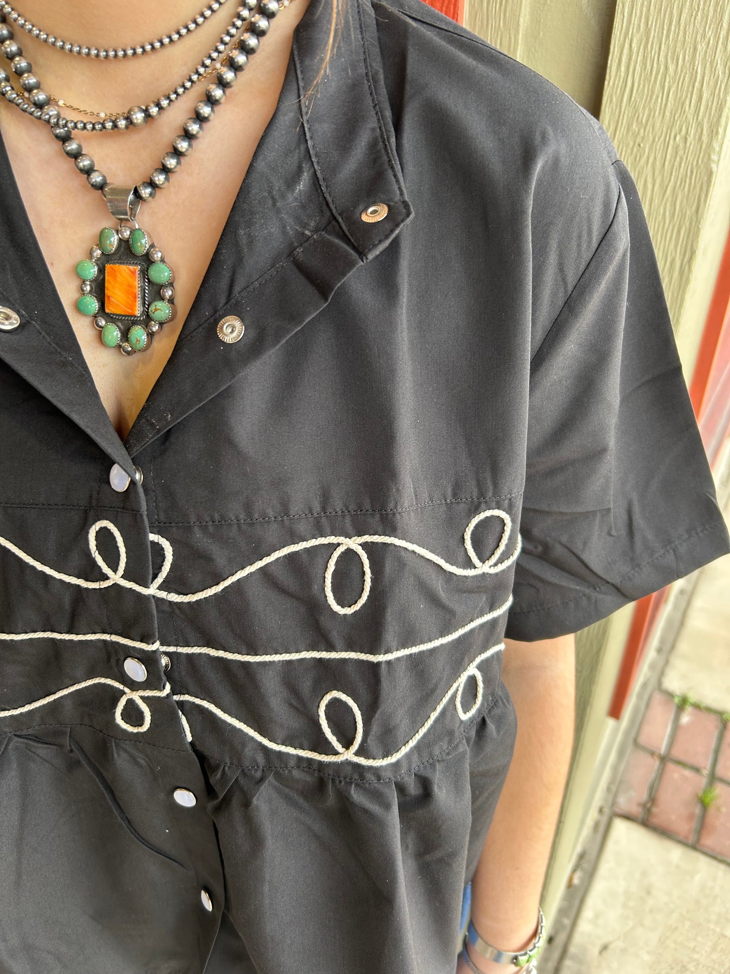 Black Loopty Lou Top