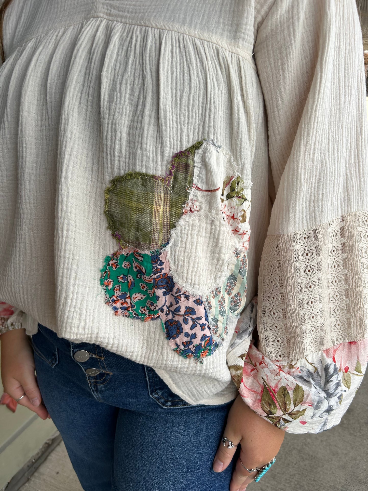 Patricia Flower Top