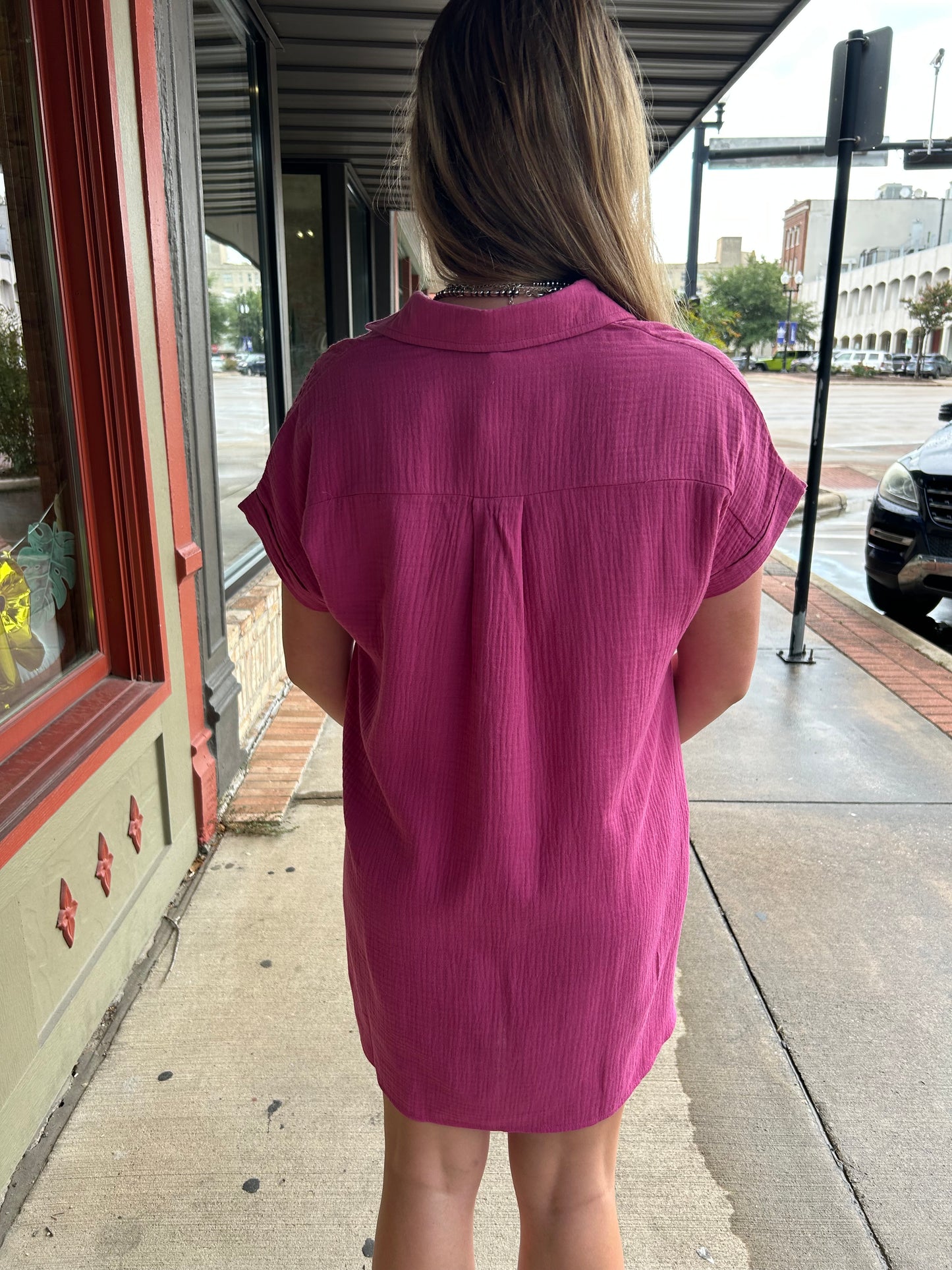 Tiki Dress - Orchid