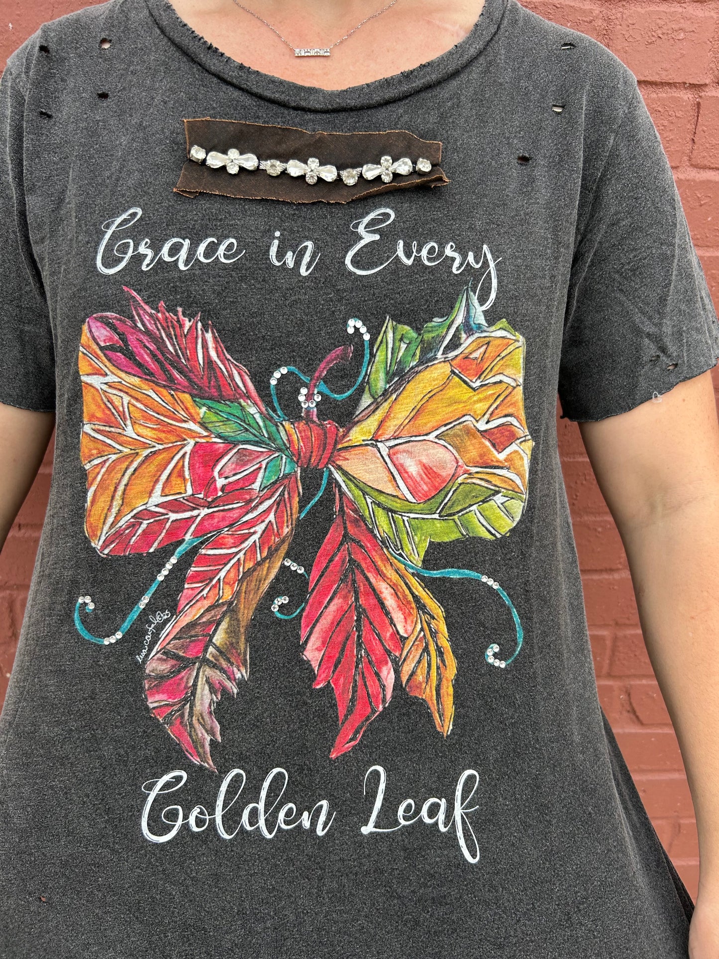 Golden Leaf Tee