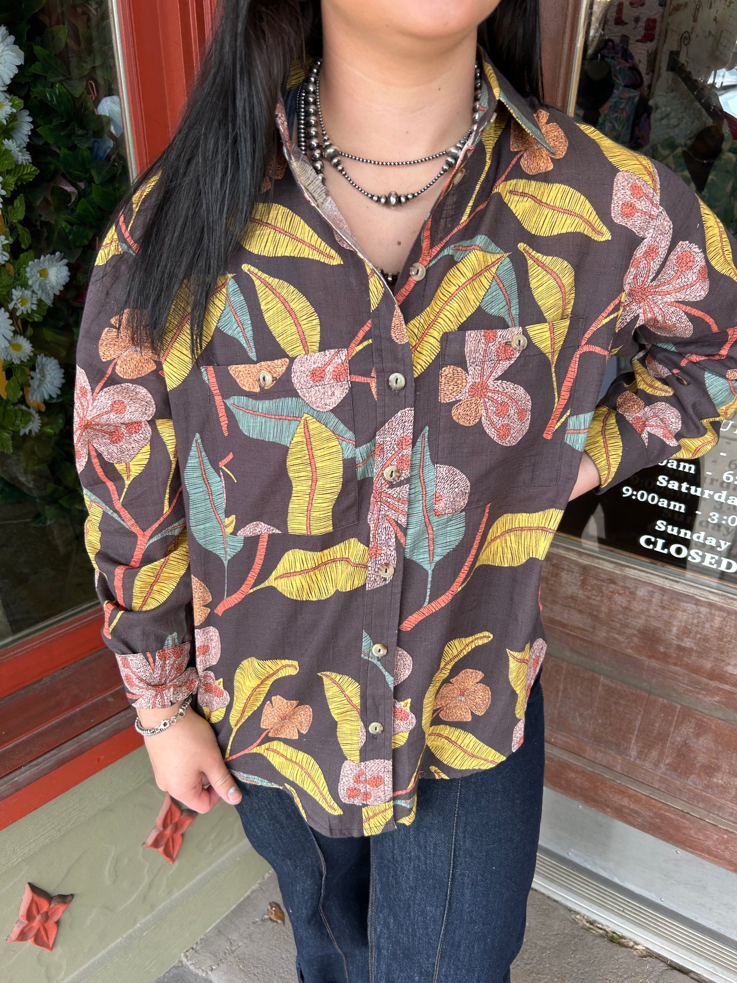 Floral Camp Shirt