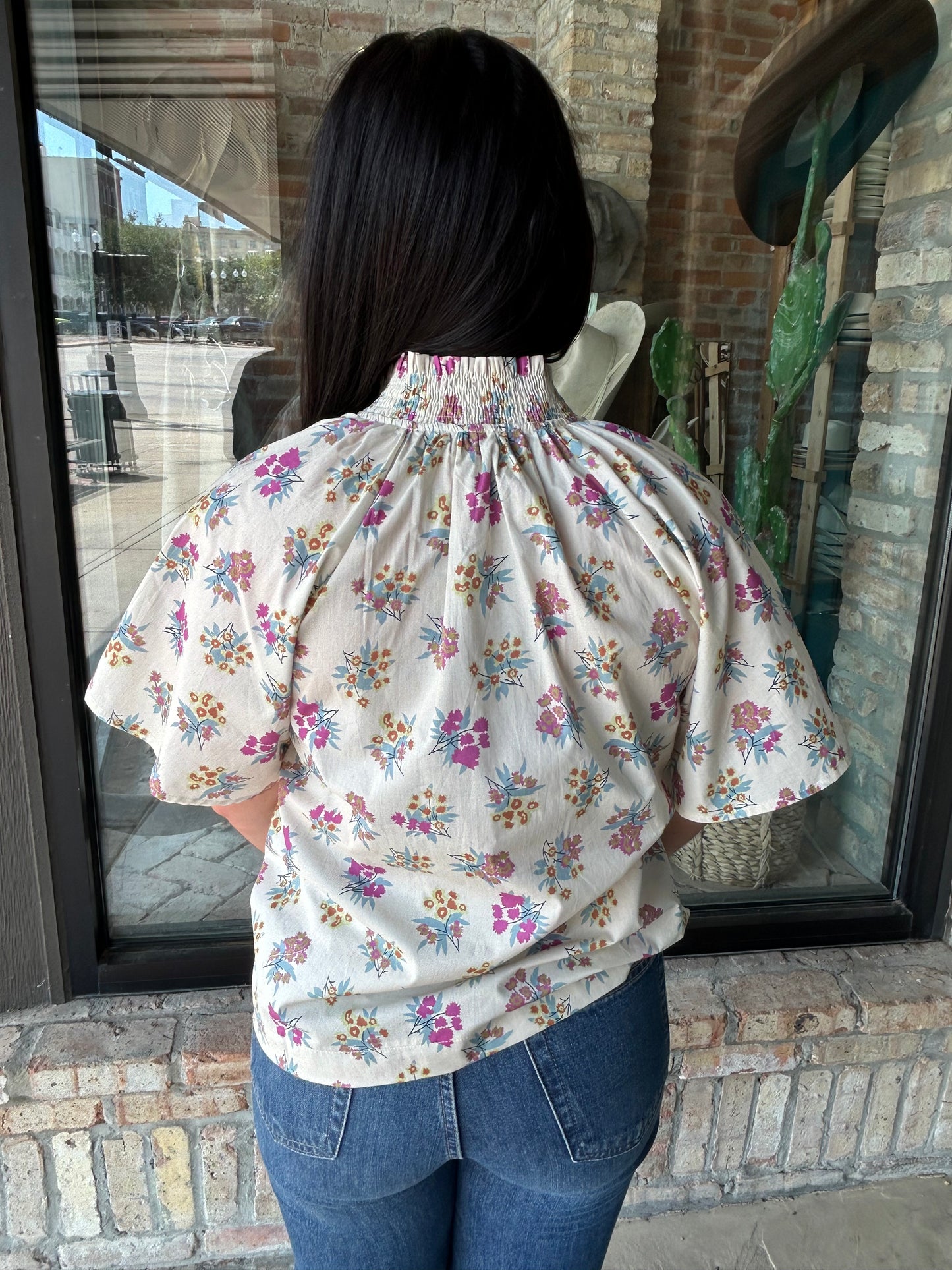 Maria Flower Top