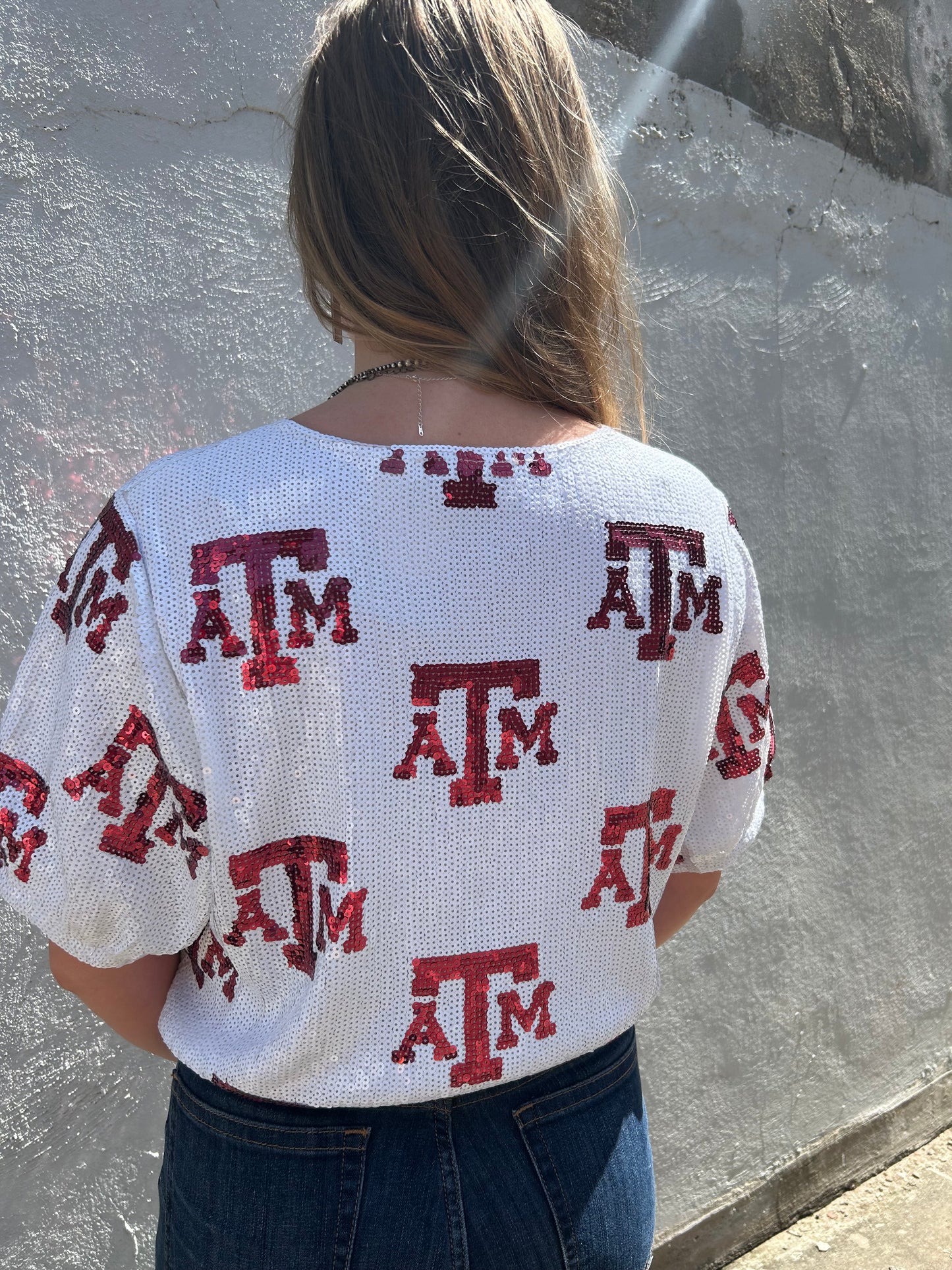 Tamu Sequin Crop Top