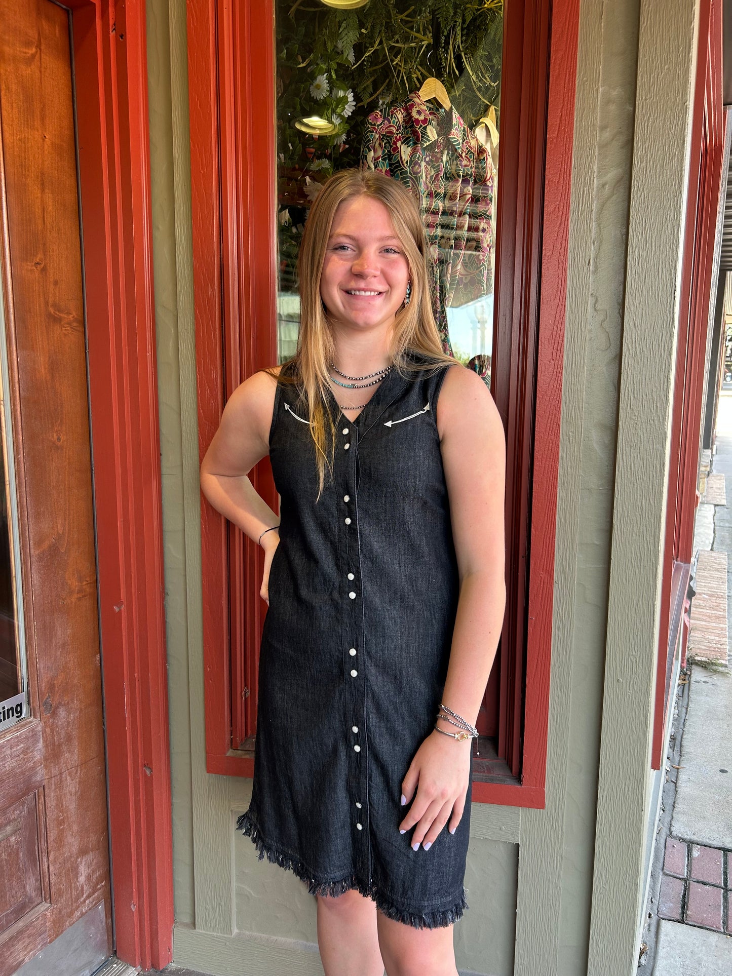 Trisha Chambray Dress