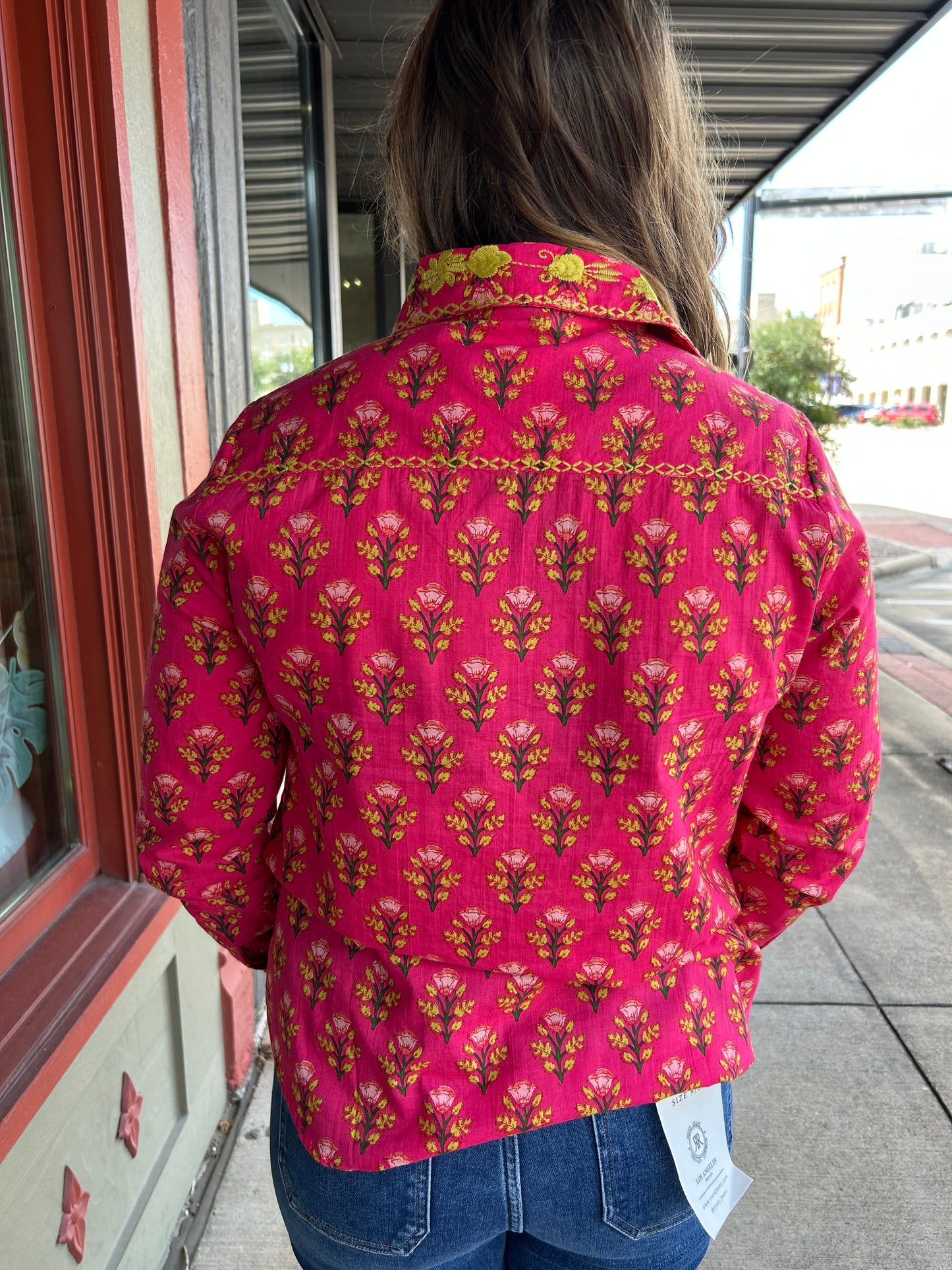 Maricela Shirt - Hot Pink