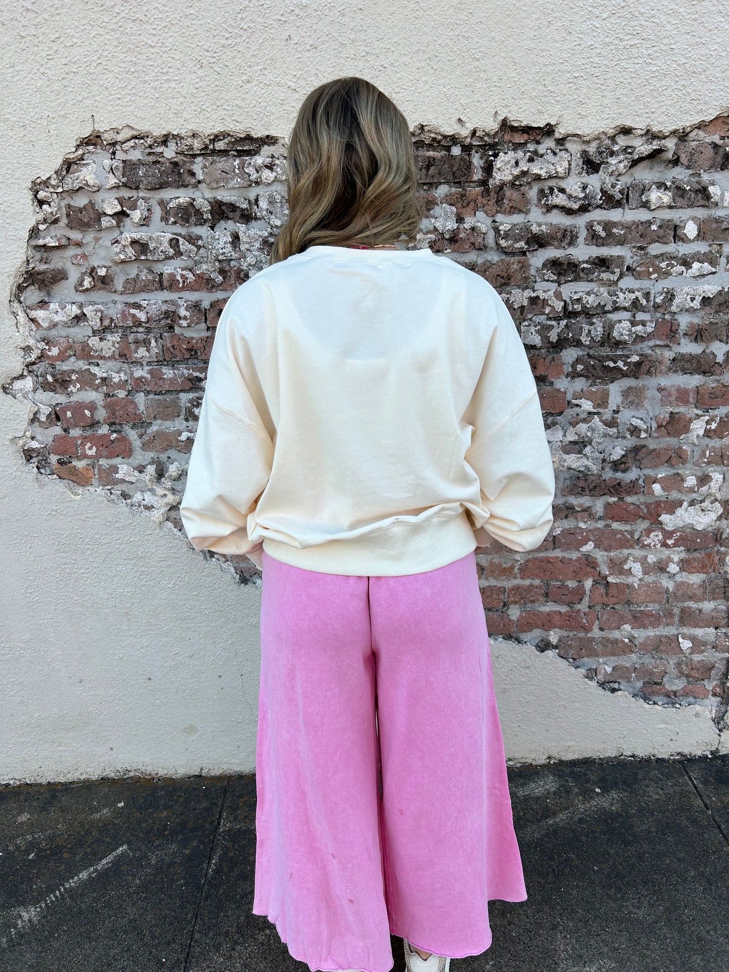 Sequin Bows Sweatshirt