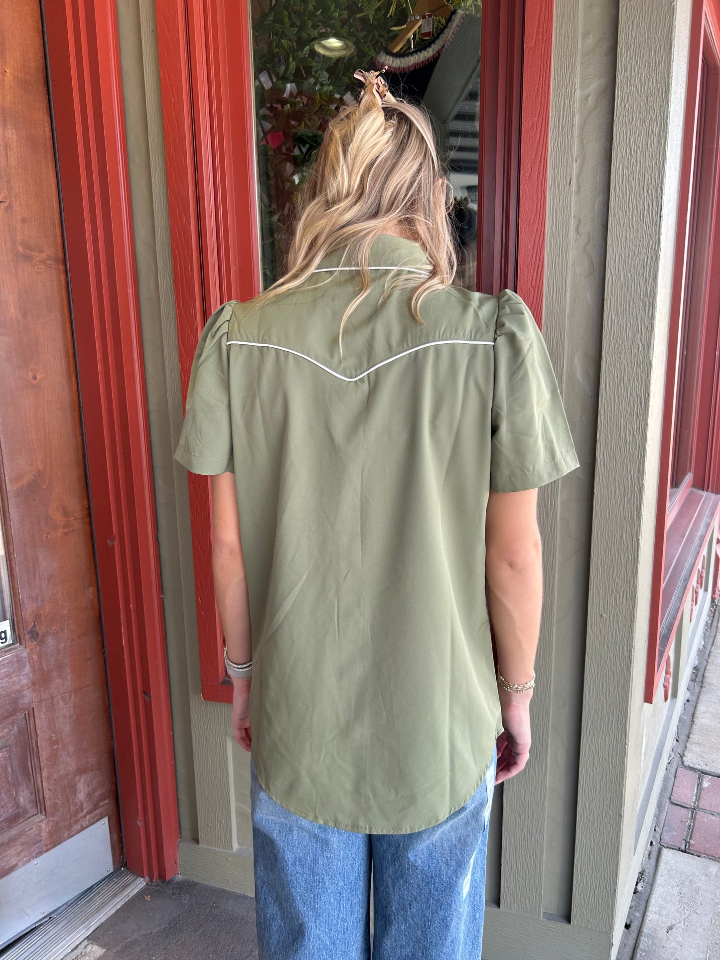Brazos Shirt - Lt. Olive