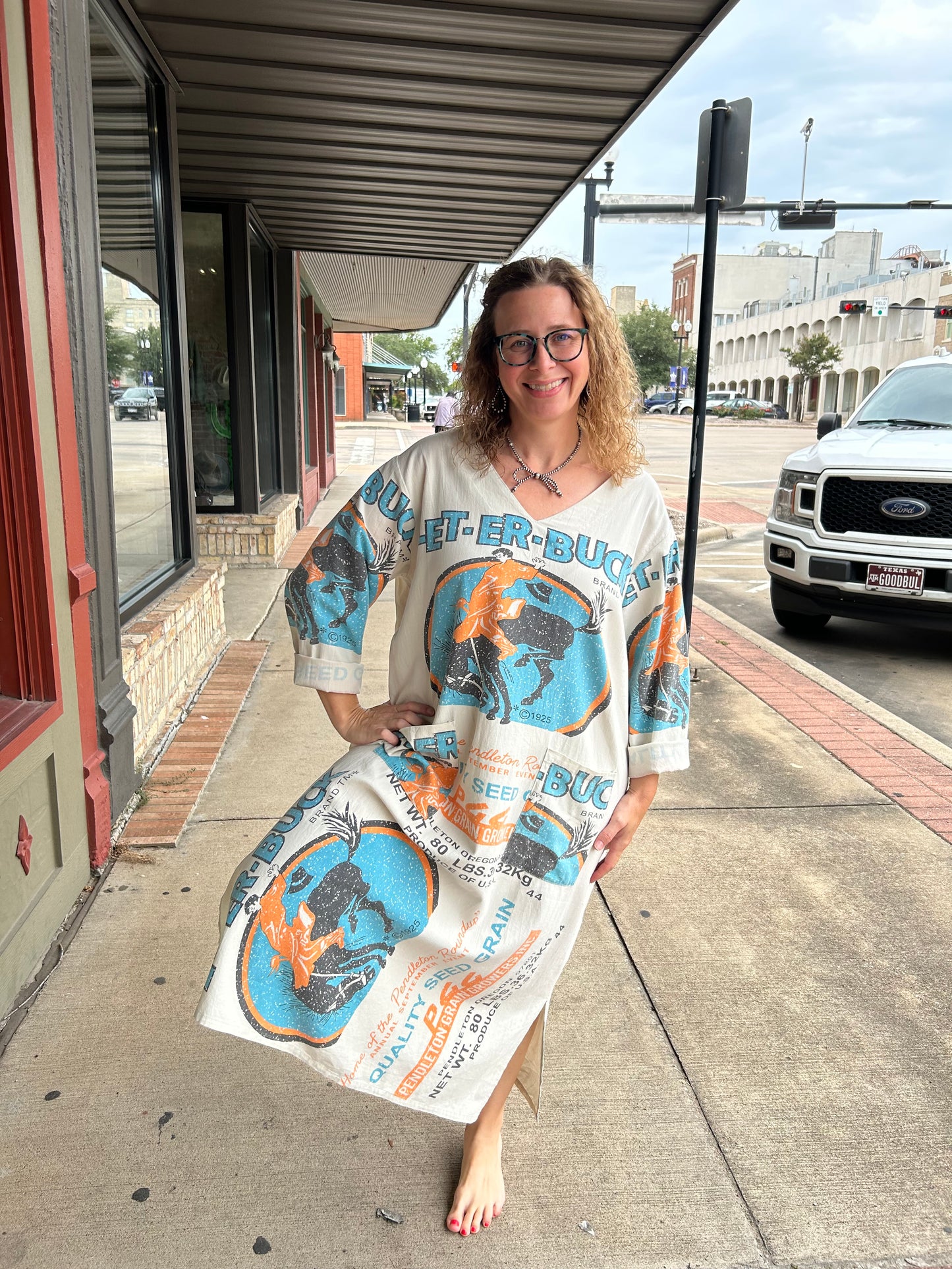 Let Er Buck - Mercantile Dress