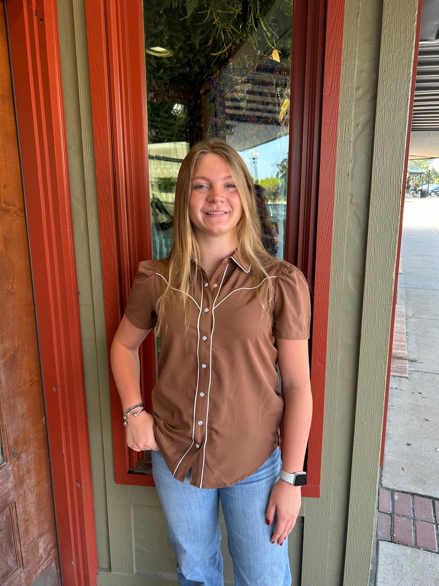 Brazos Shirt - Brown