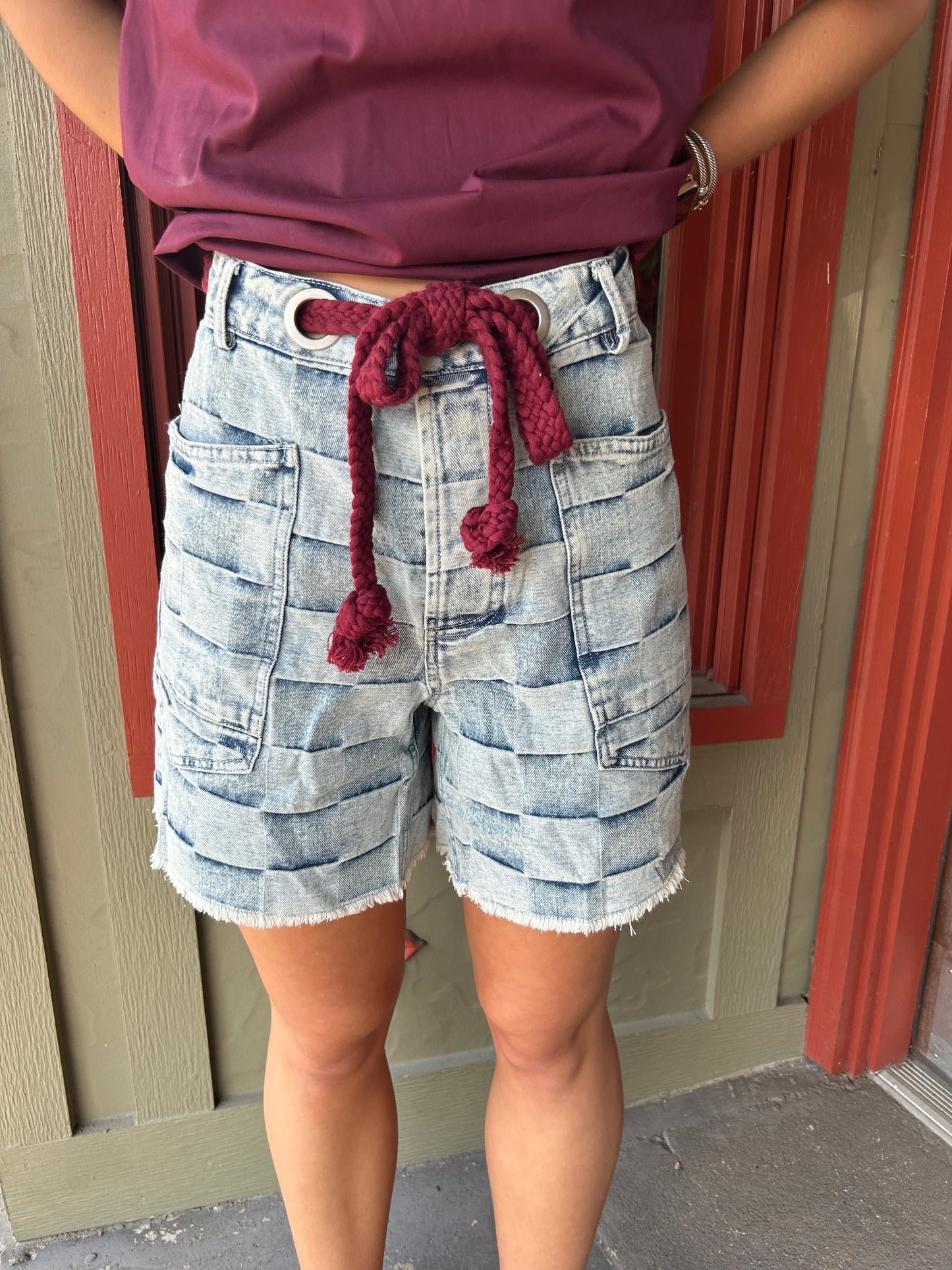 Checkered Shorts