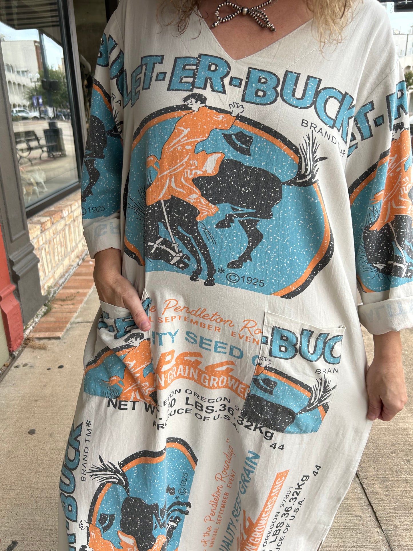 Let Er Buck - Mercantile Dress