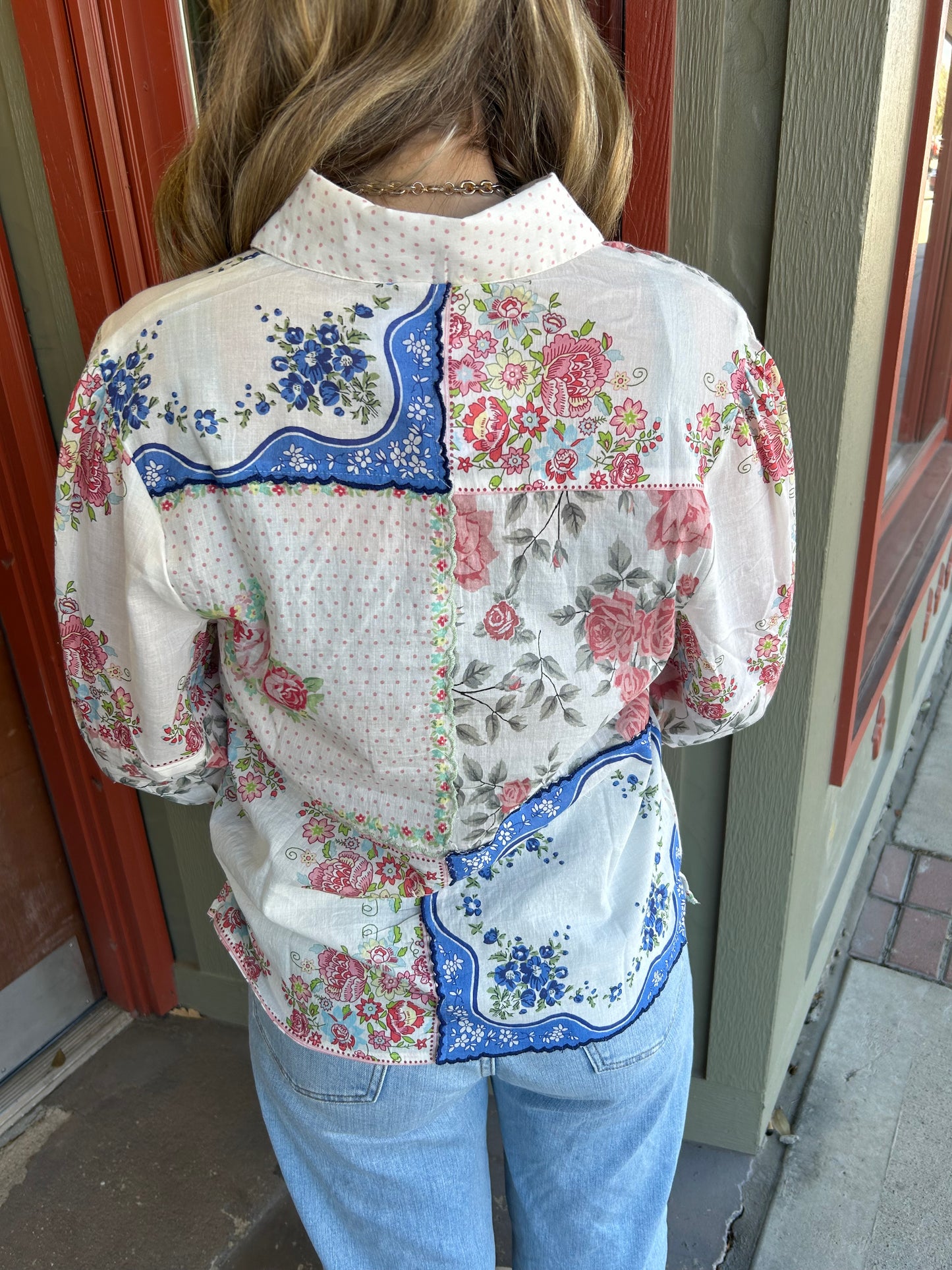 White Chiquita Blouse