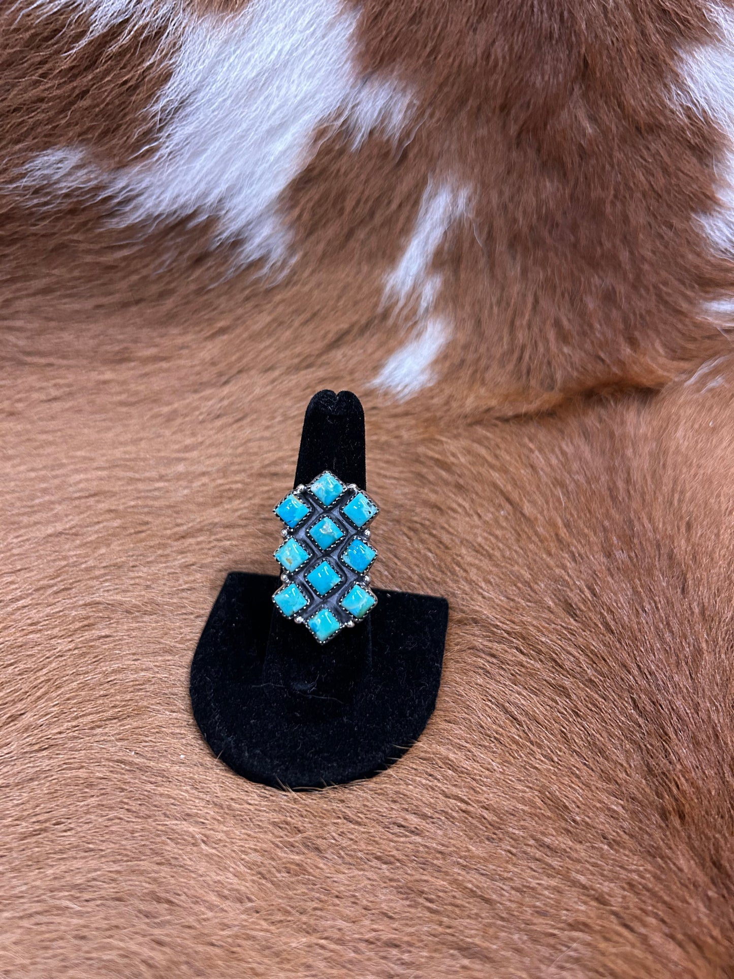 10 Stone Argyle Cluster Ring
