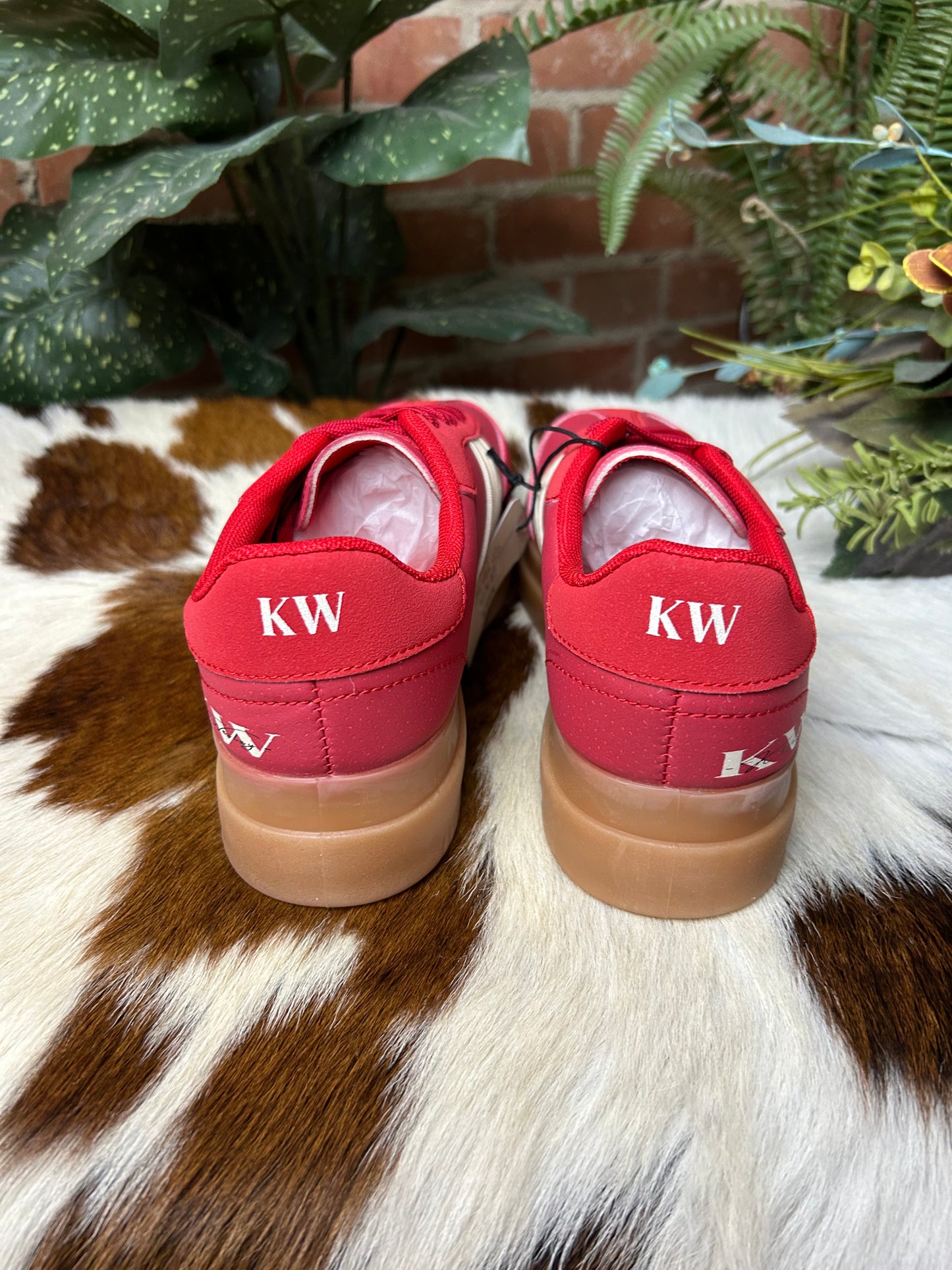 Red Platform Sneaker