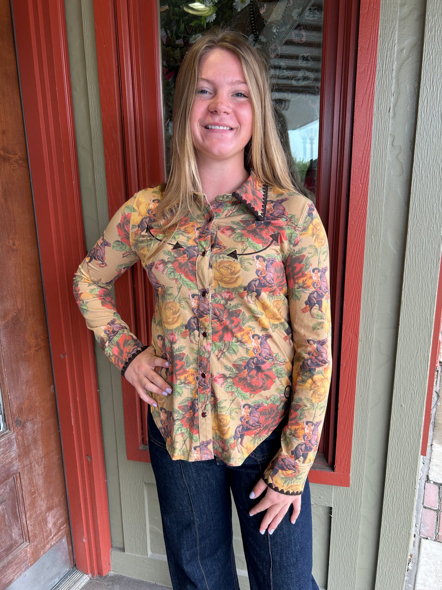 Dona Isabella Button Up
