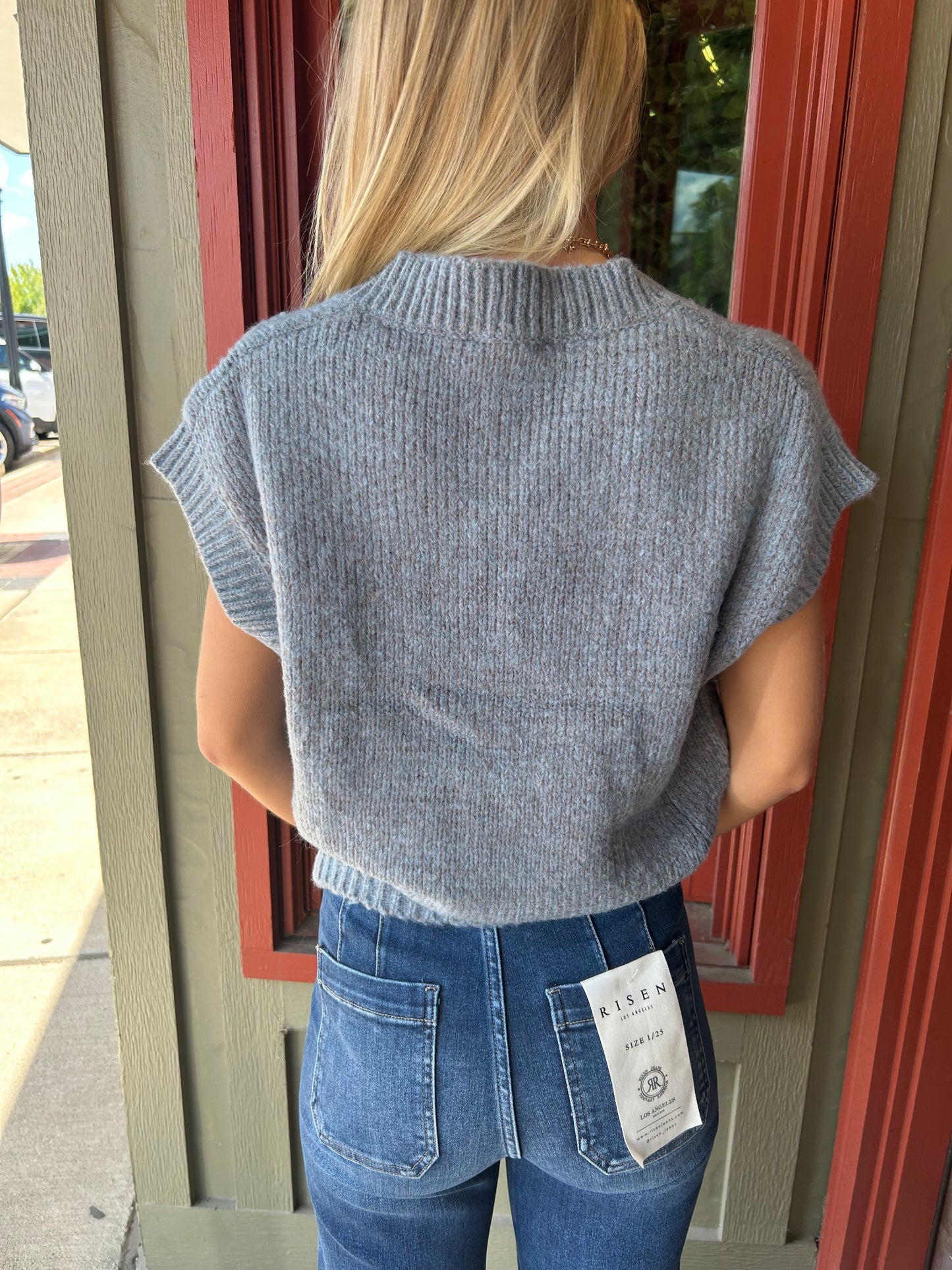 Slate Sweater Vest