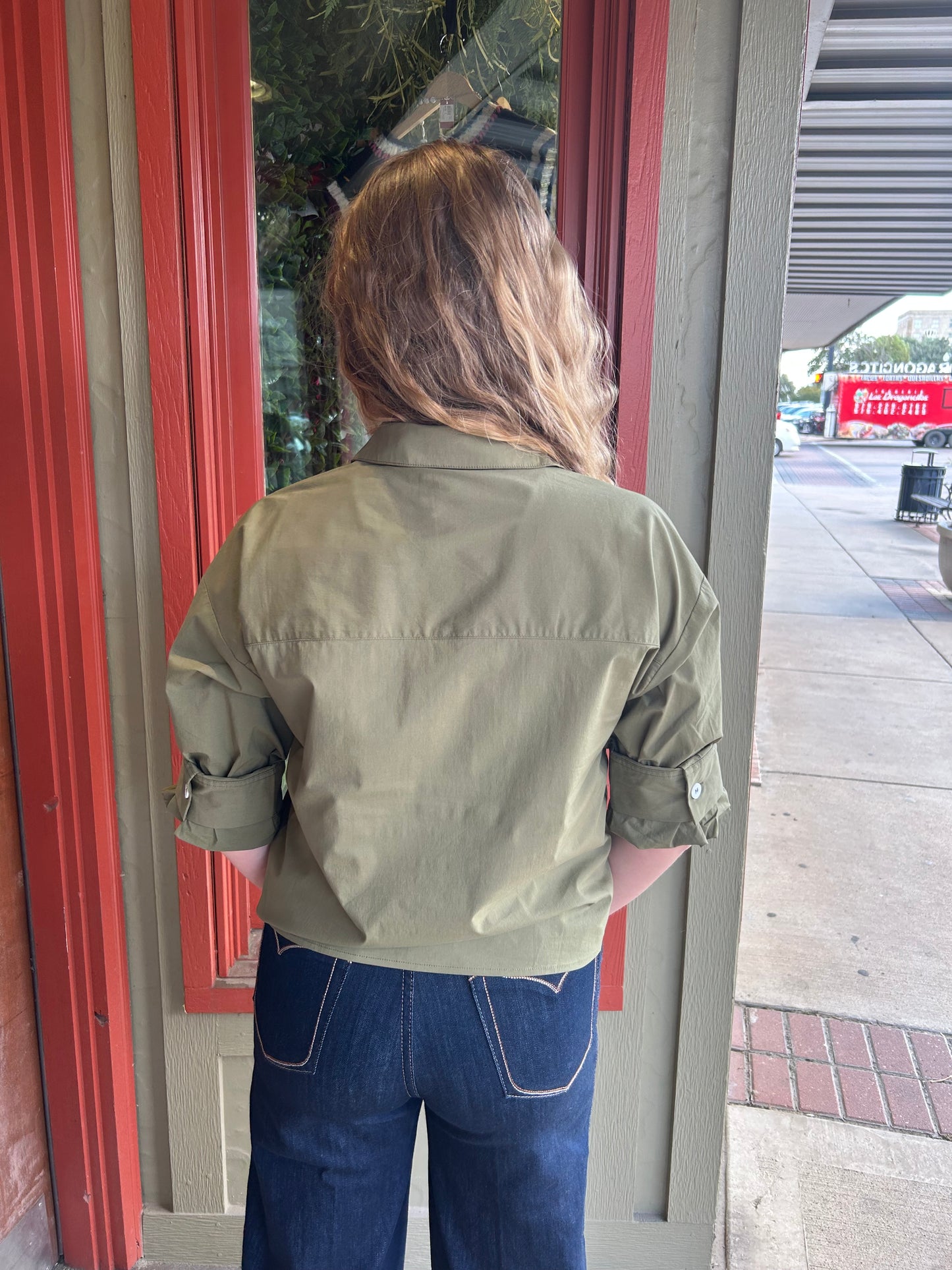 Carter Top - Olive