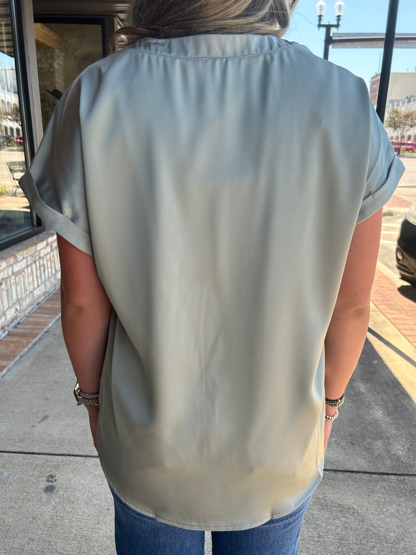 Basic Satin Top