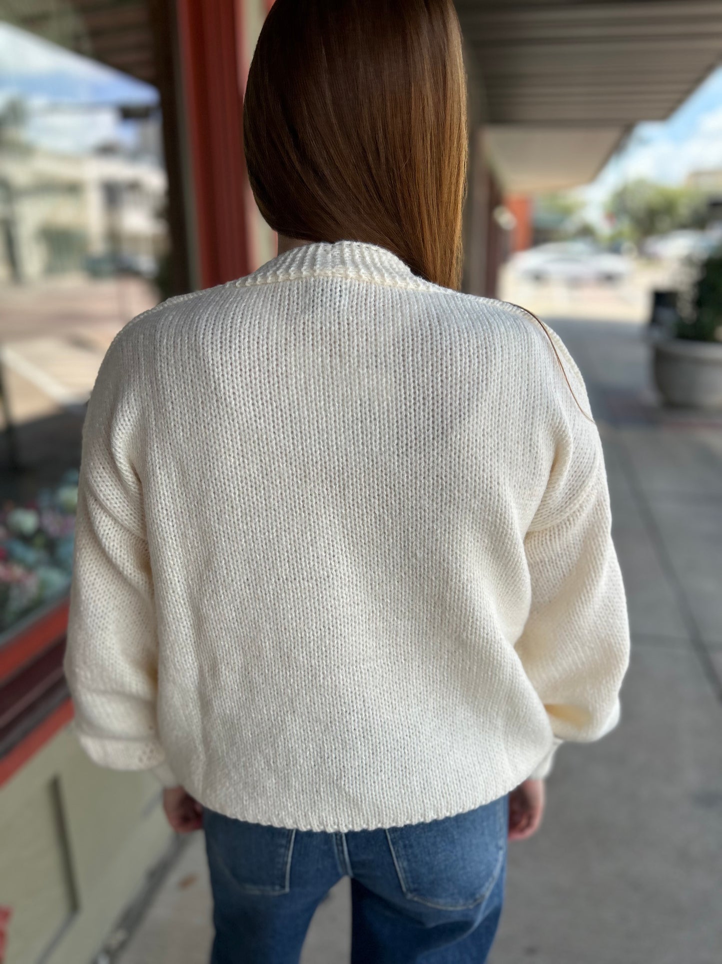 Roping Cowboy Cardi