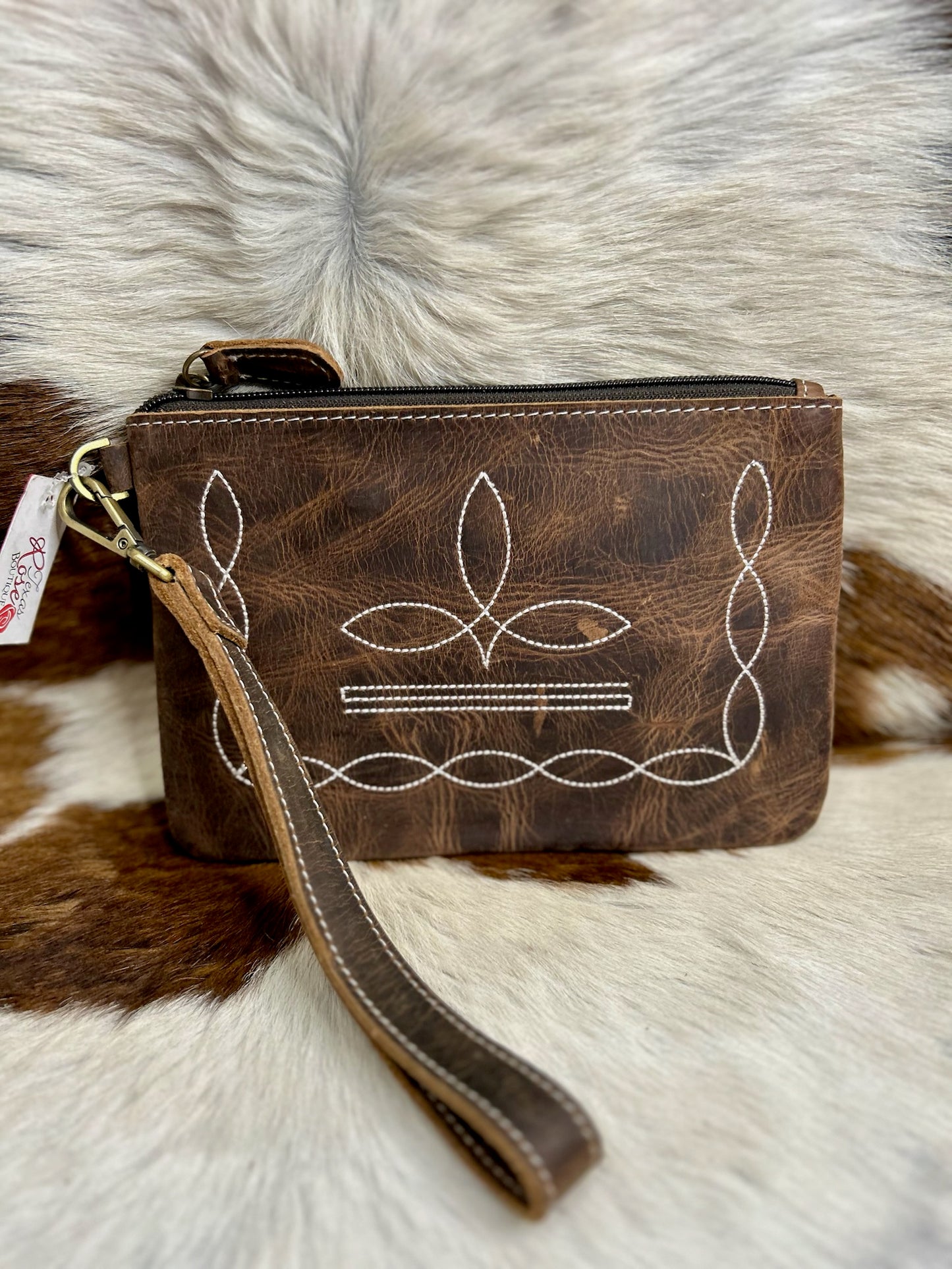 Bootstitch Wristlet