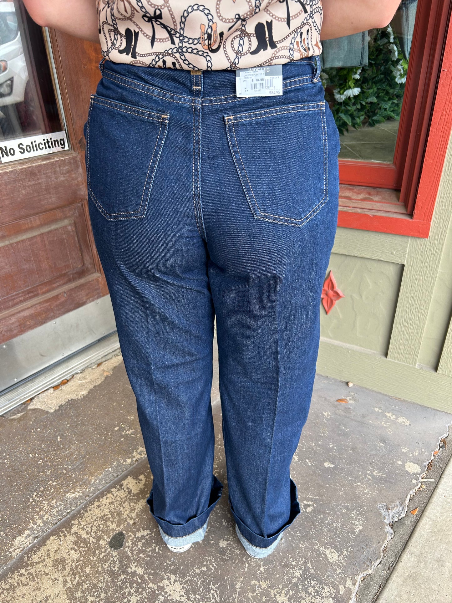 Chester Pleated Trouser Jeans