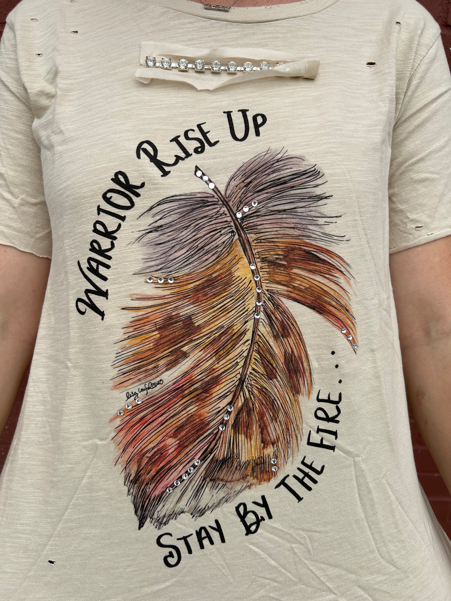 Warrior Rise Up Tee