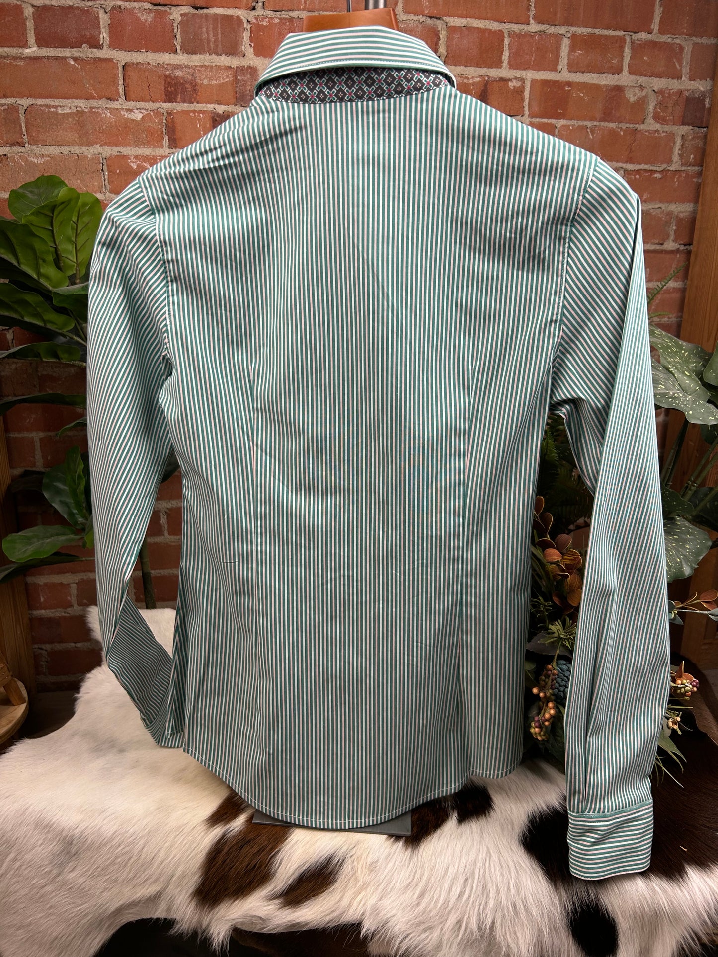 Green Stripe Shirt