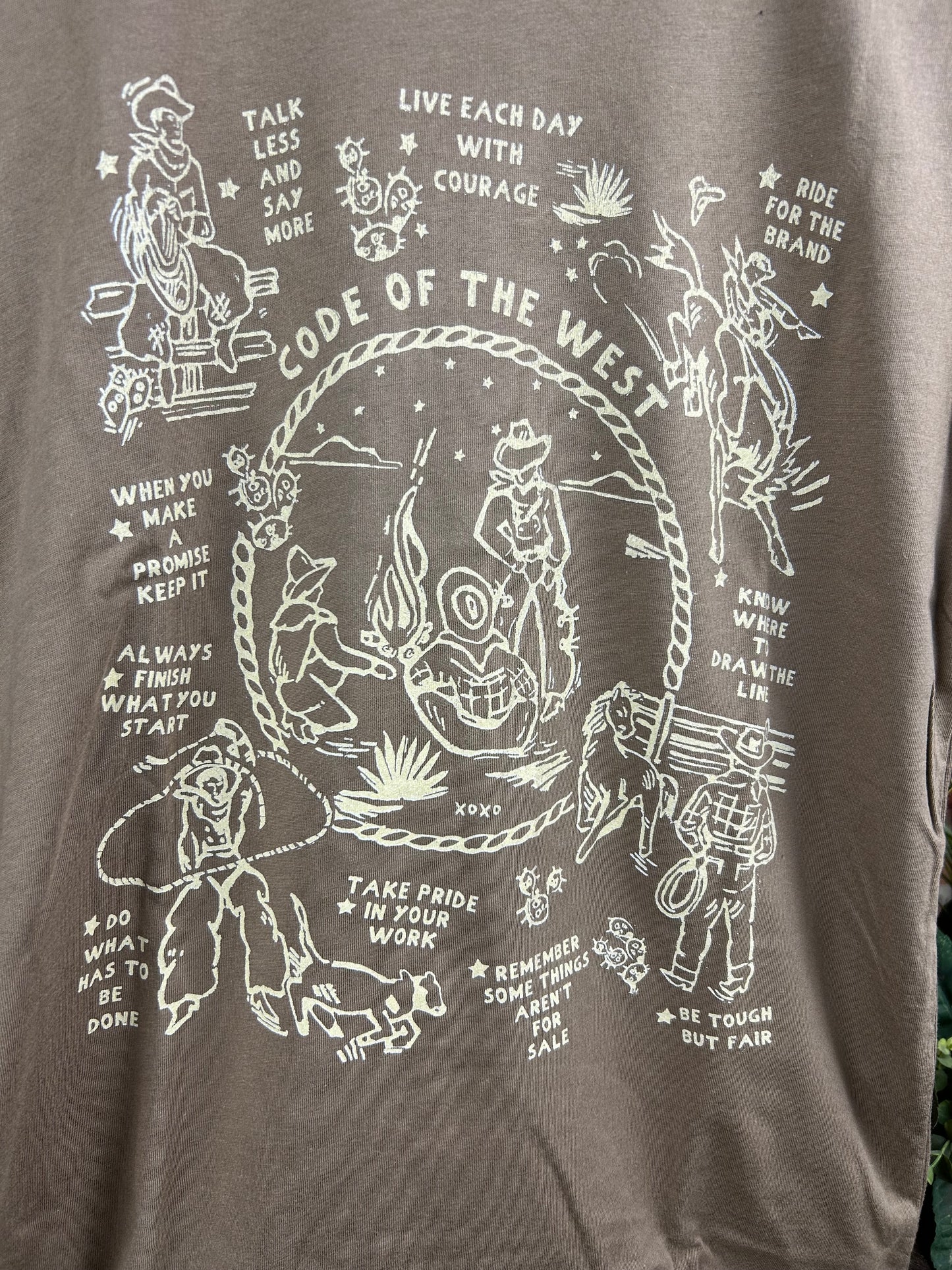 Code Of The West Tee