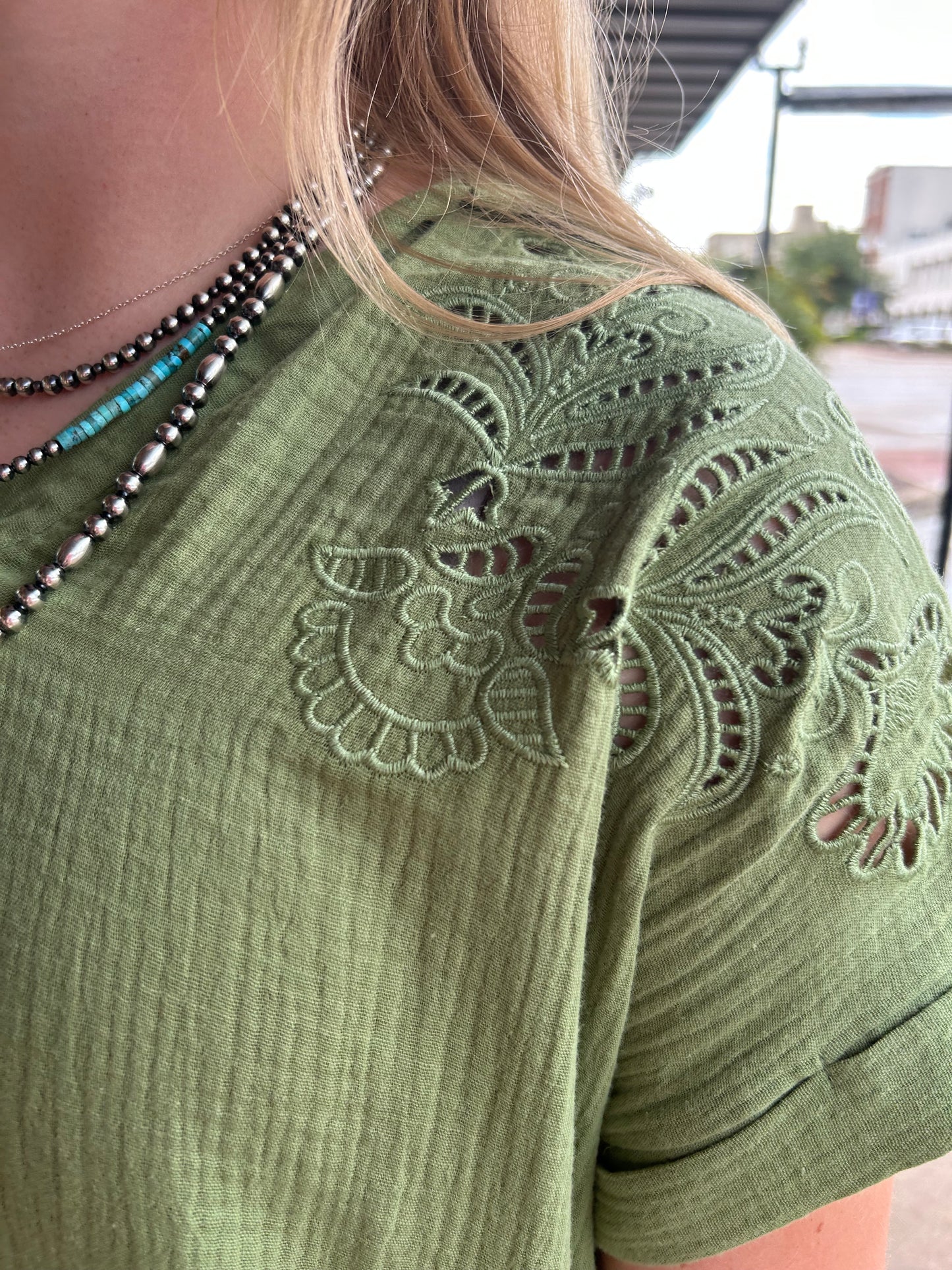 Tiki Dress - Green