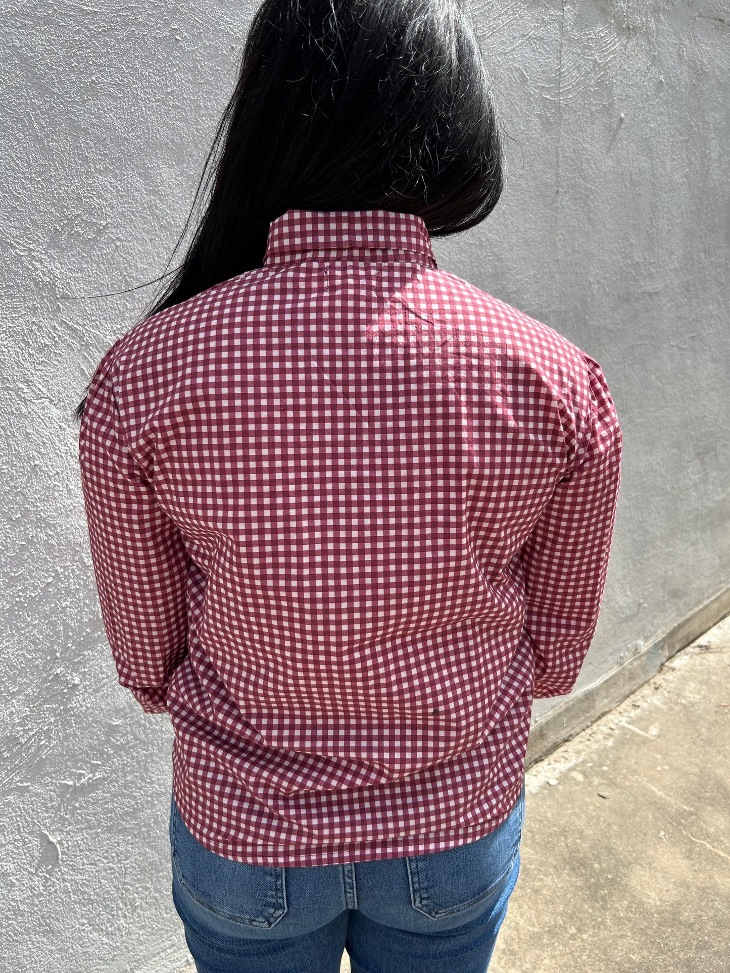 Sadie Top - Maroon