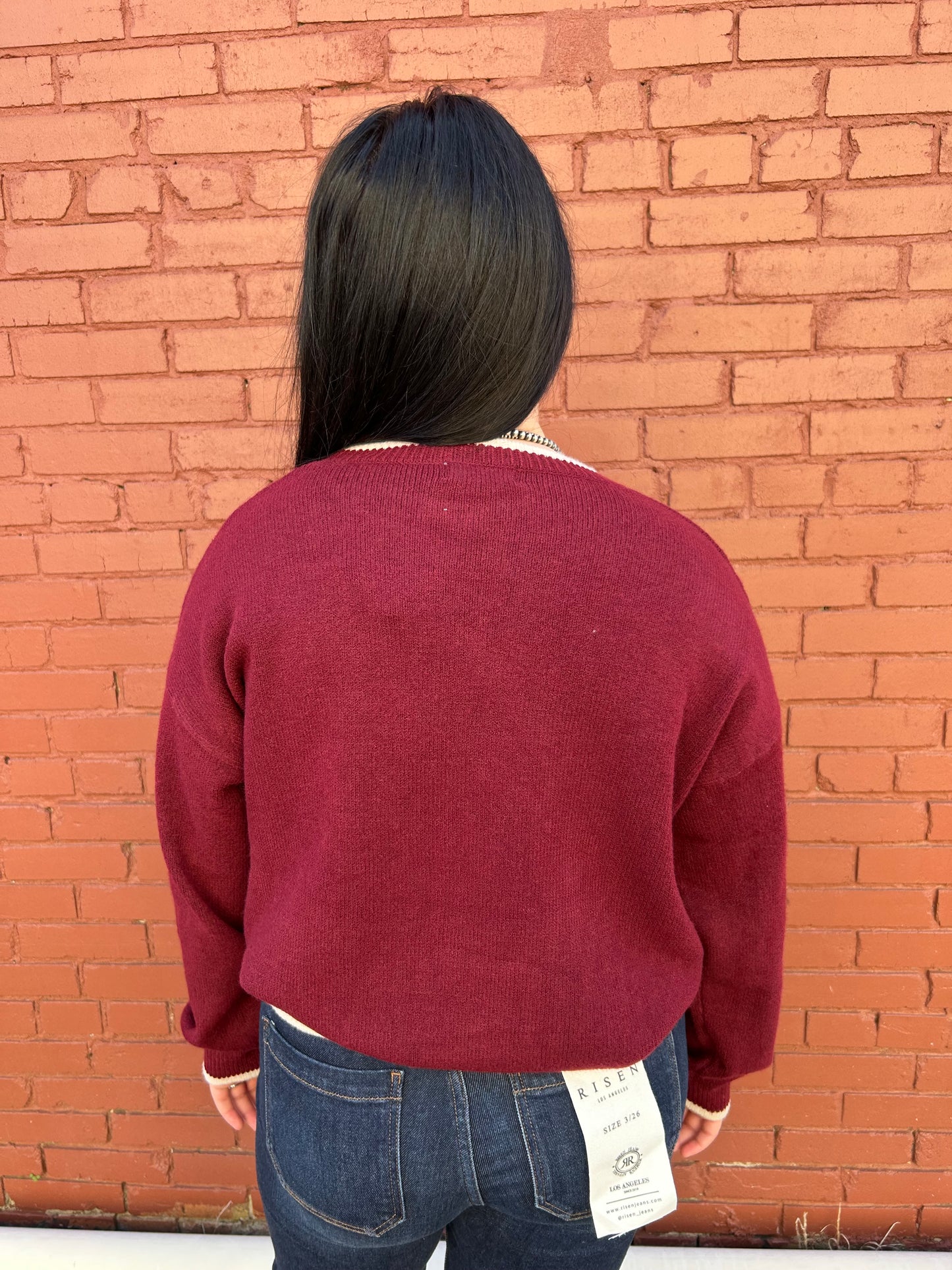 Cruiser Sweater - Burgundy