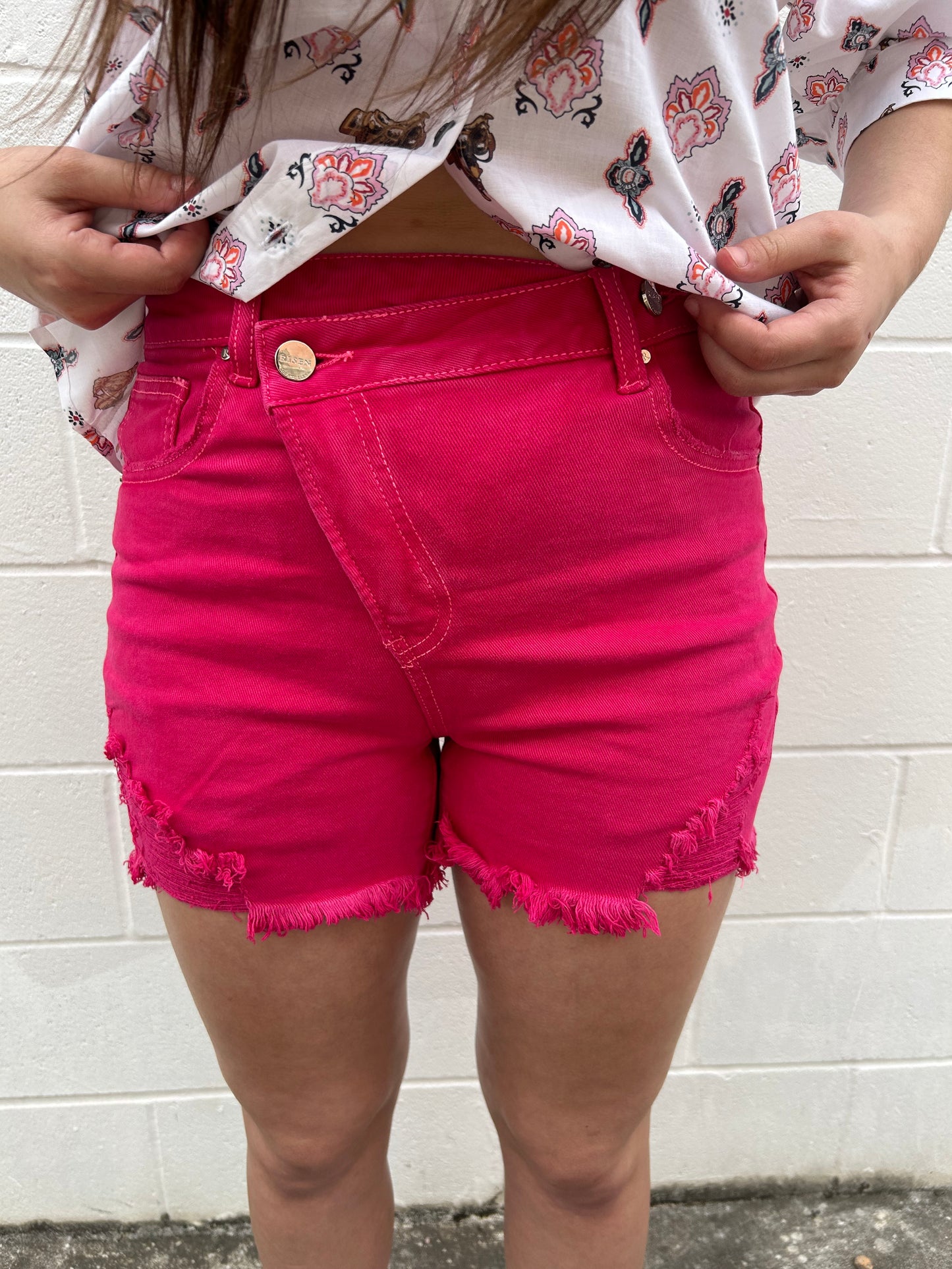 Hi Rise Crossover Shorts