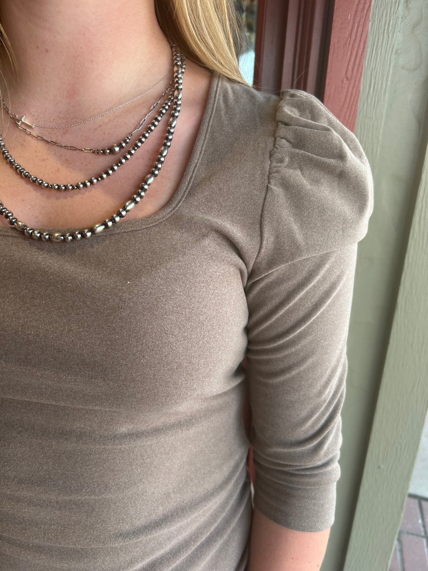 Basic But Better Top - Brown