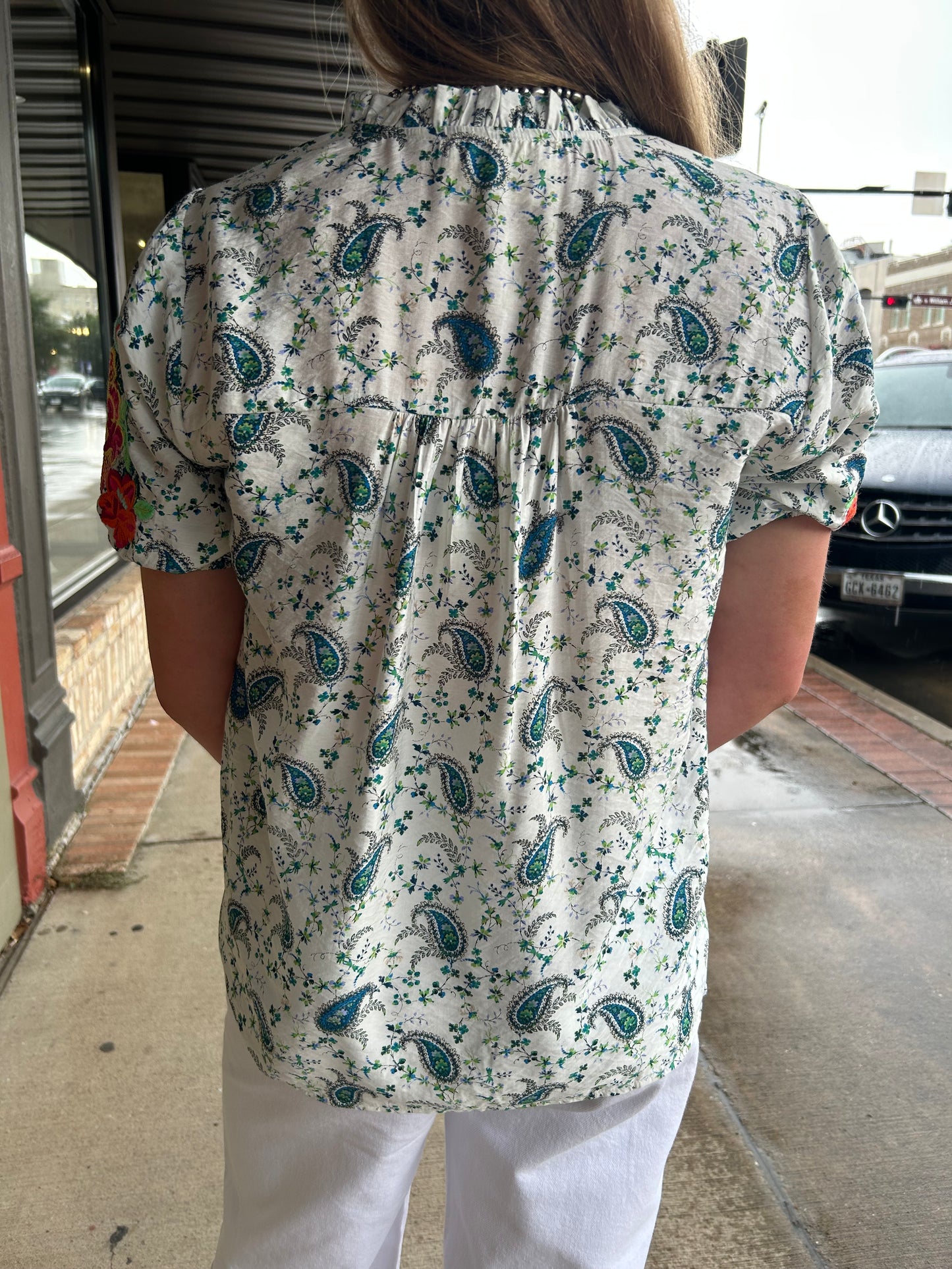 Peacock Palozza Top