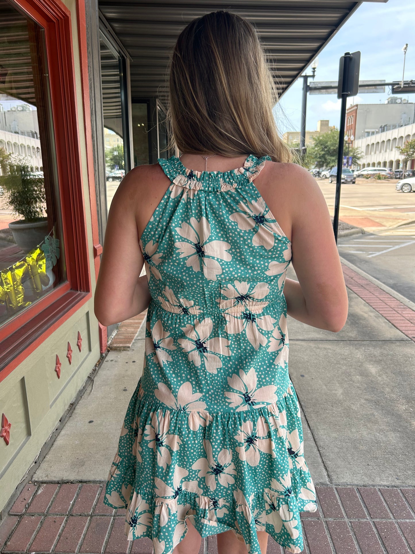 Fiona's Floral Dress