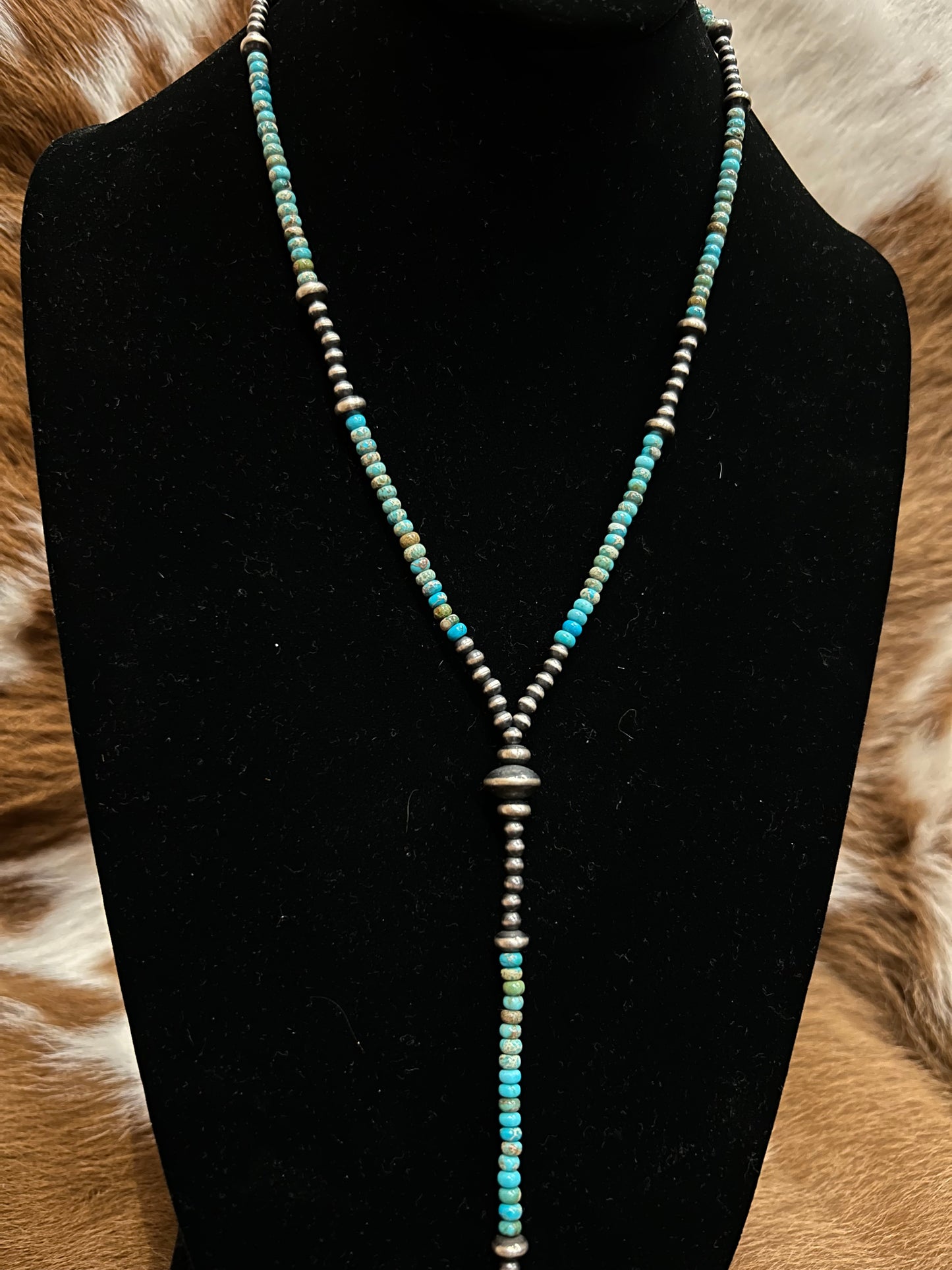 Lariat Style Navajo Necklace