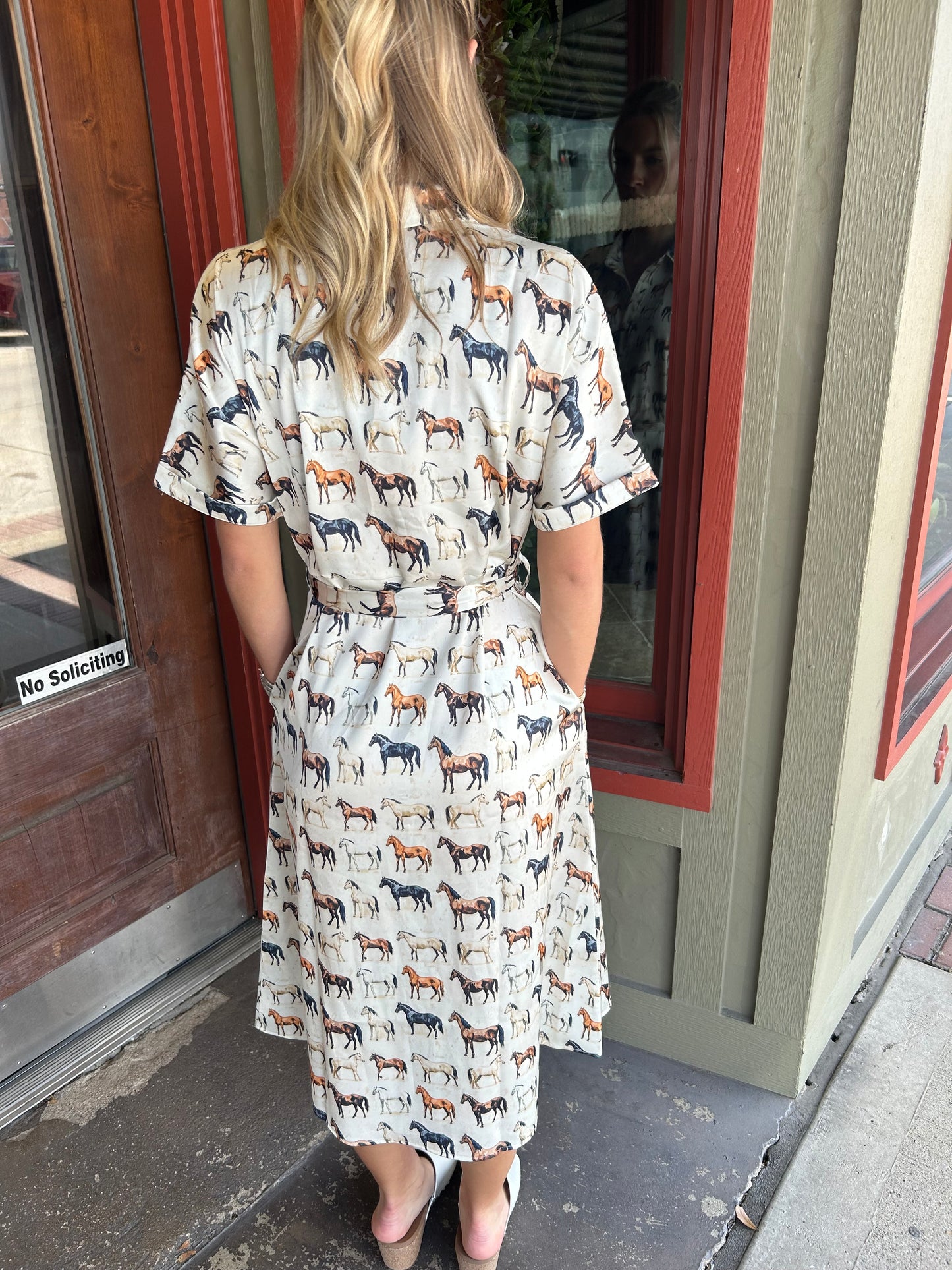 Vanessa Horse Dress