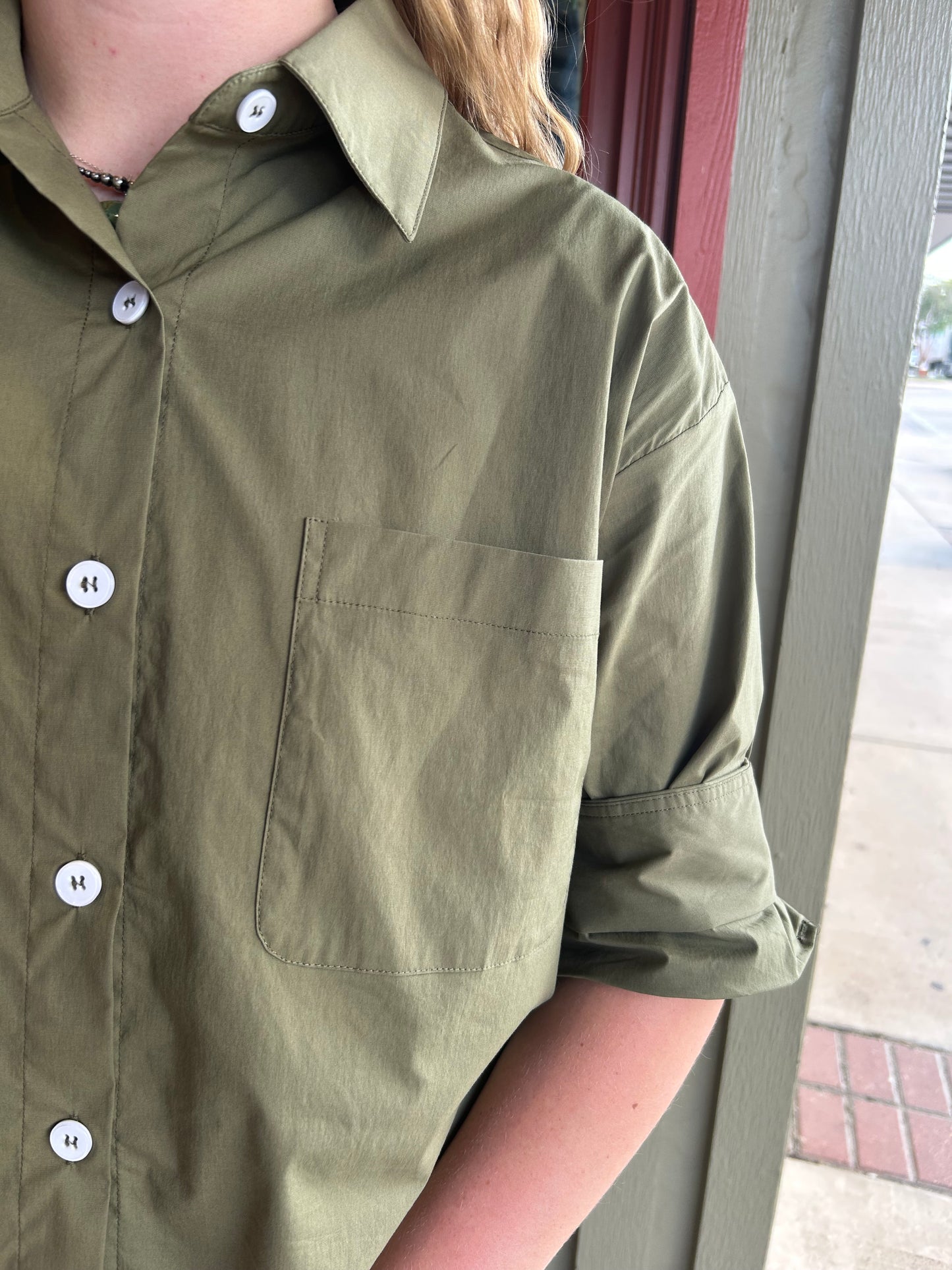 Carter Top - Olive