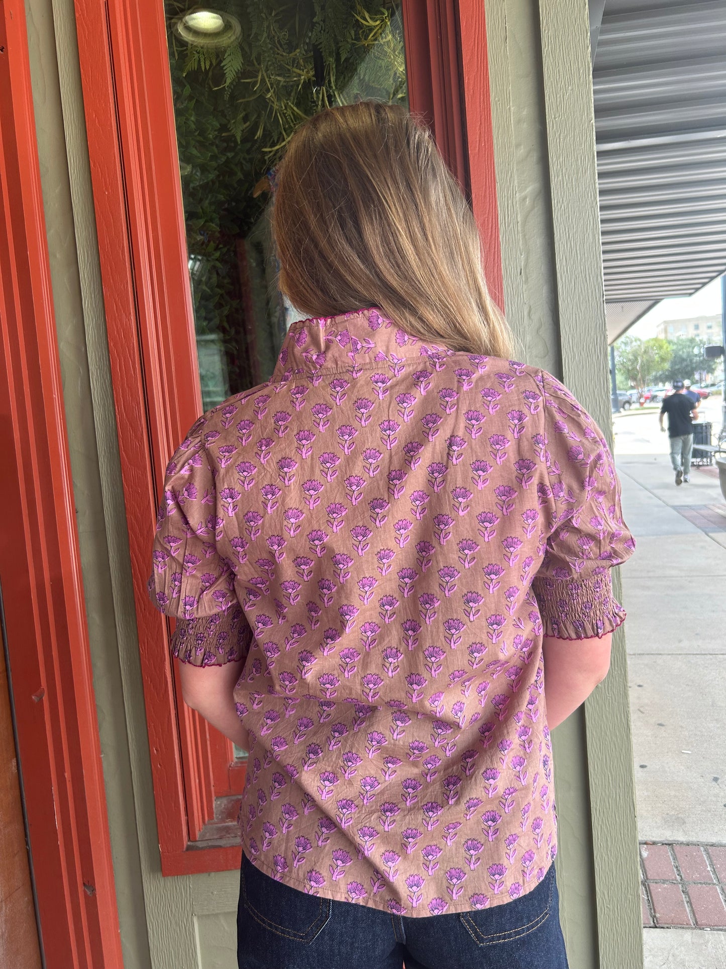 Elenor Top - Plum