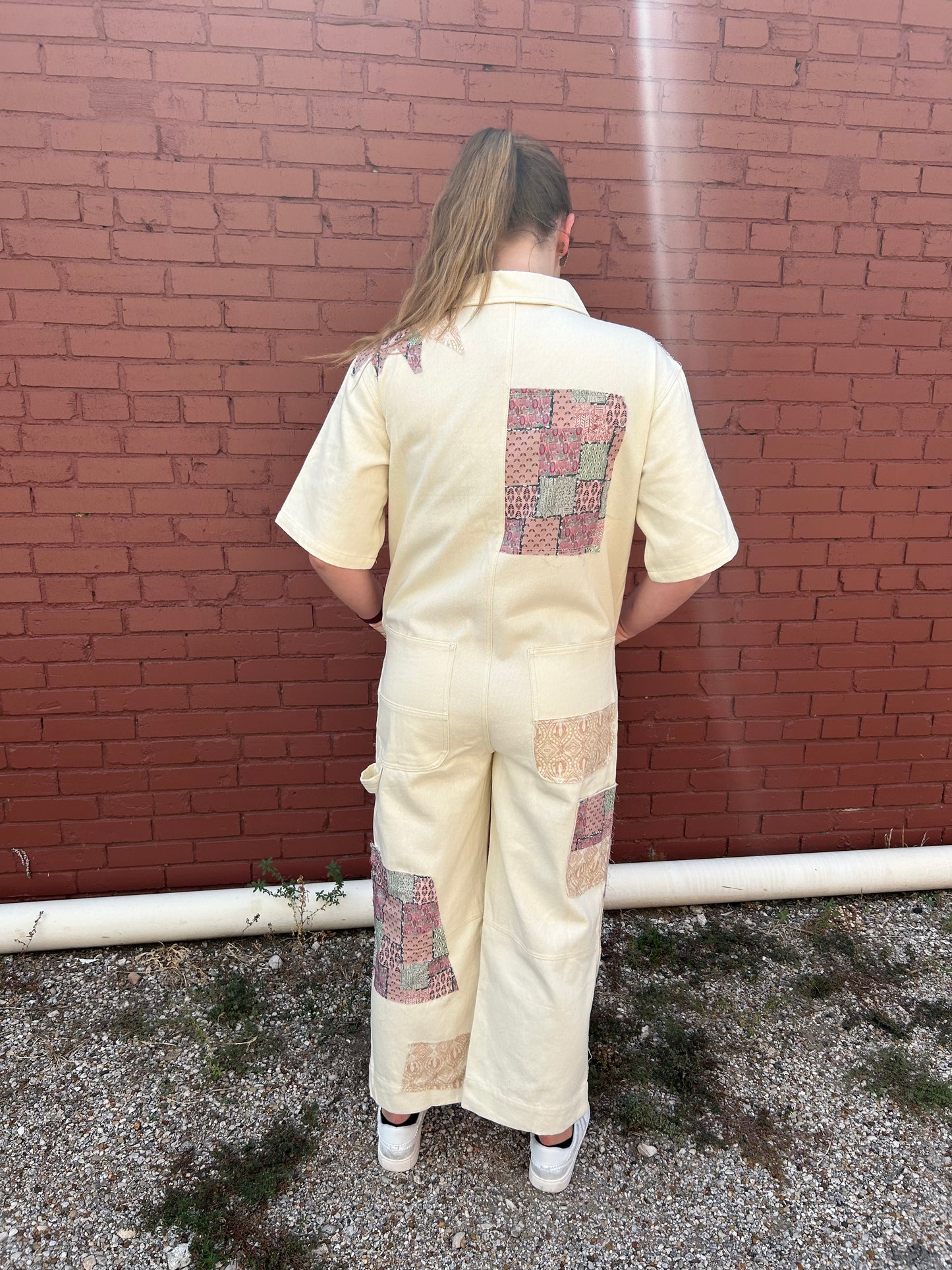 Round Top Girl Jumpsuit